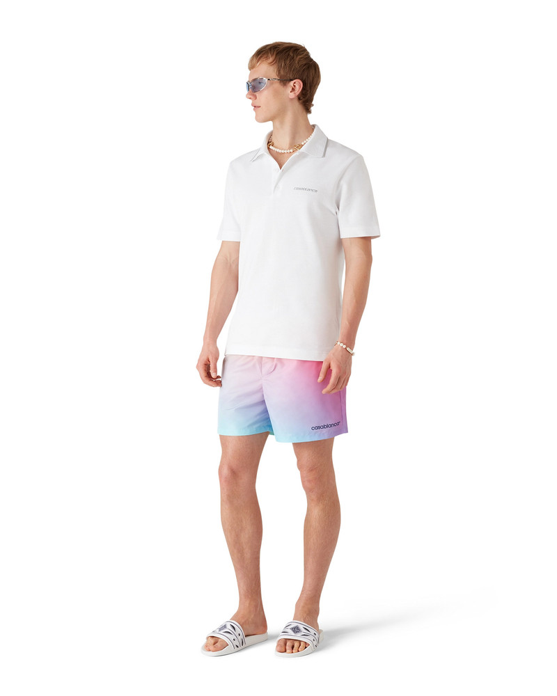 CASABLANCA Gradient Printed Swim Shorts outlook