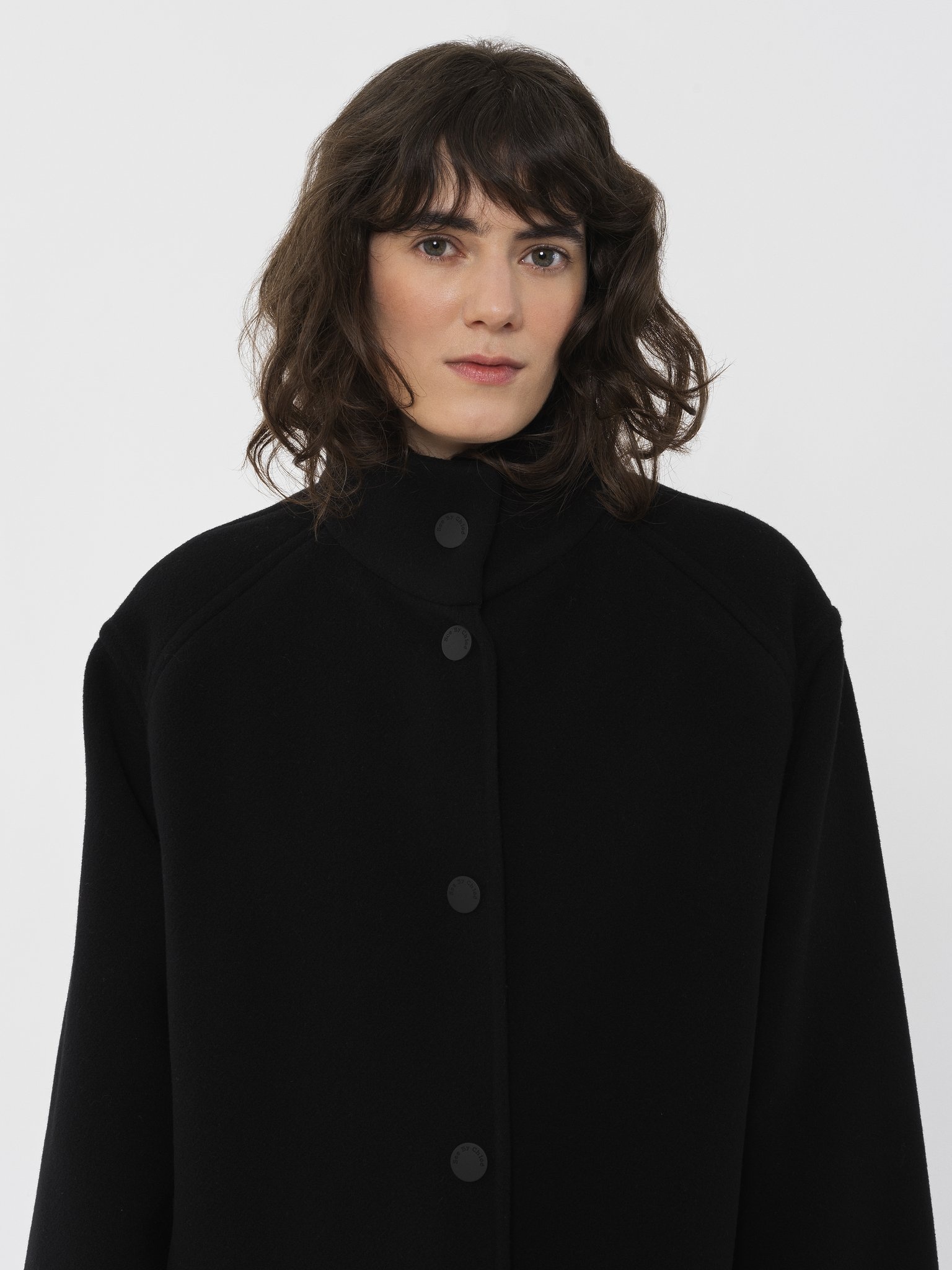 HIGH-NECK COAT - 5