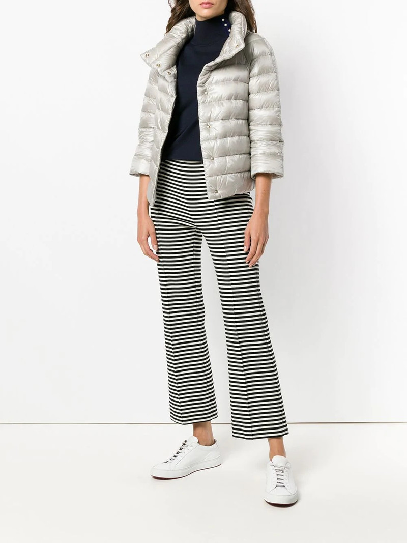 Herno zipped padded jacket outlook