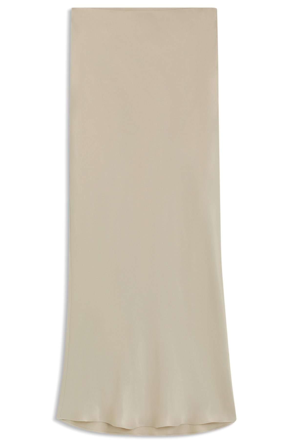 REGULAR-FIT MAXI SKIRT IN SATIN - 1