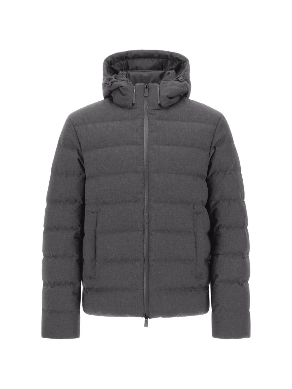 quilted flannel jacket - 1
