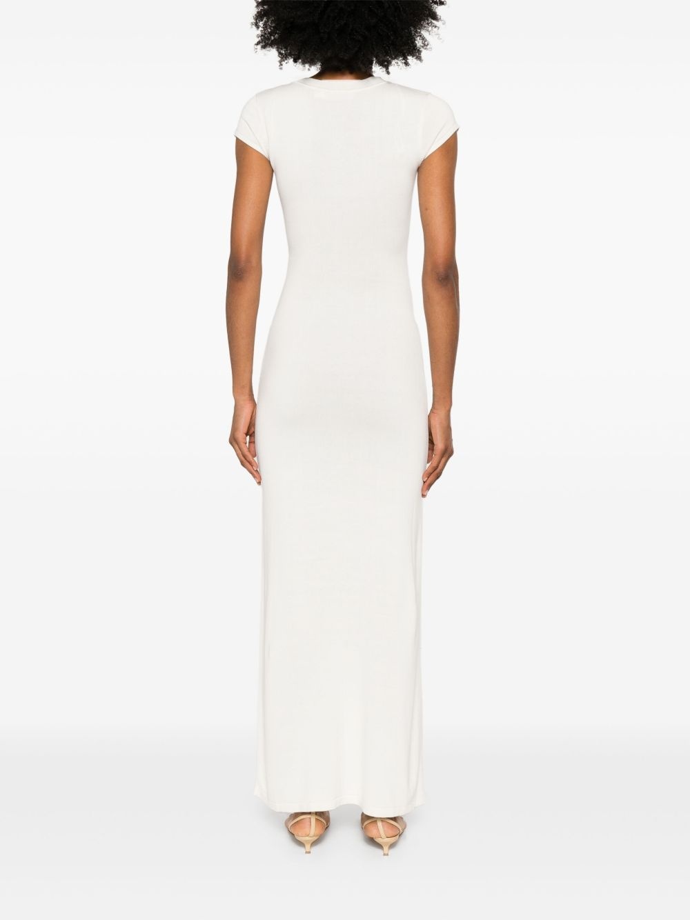knitted maxi dress - 4
