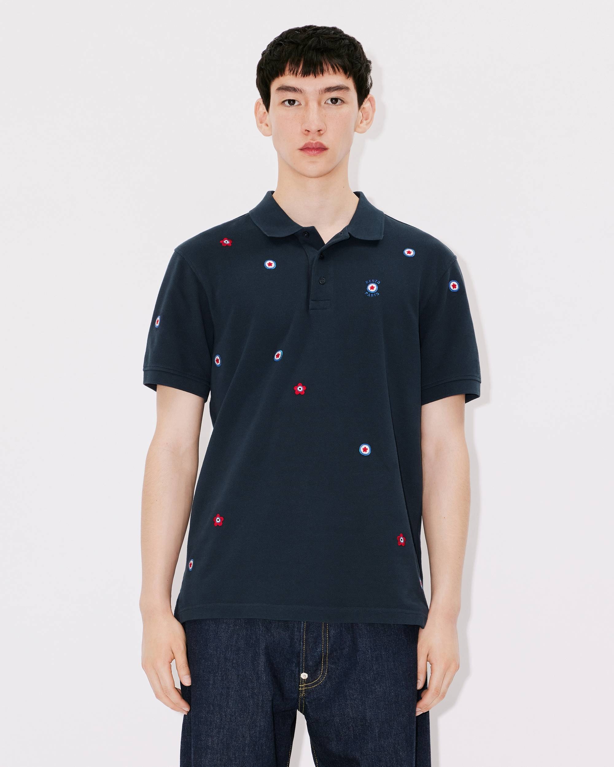 KENZO Target embroidered polo shirt - 3