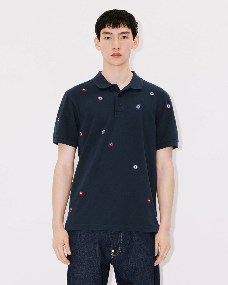 KENZO Target embroidered polo shirt 3