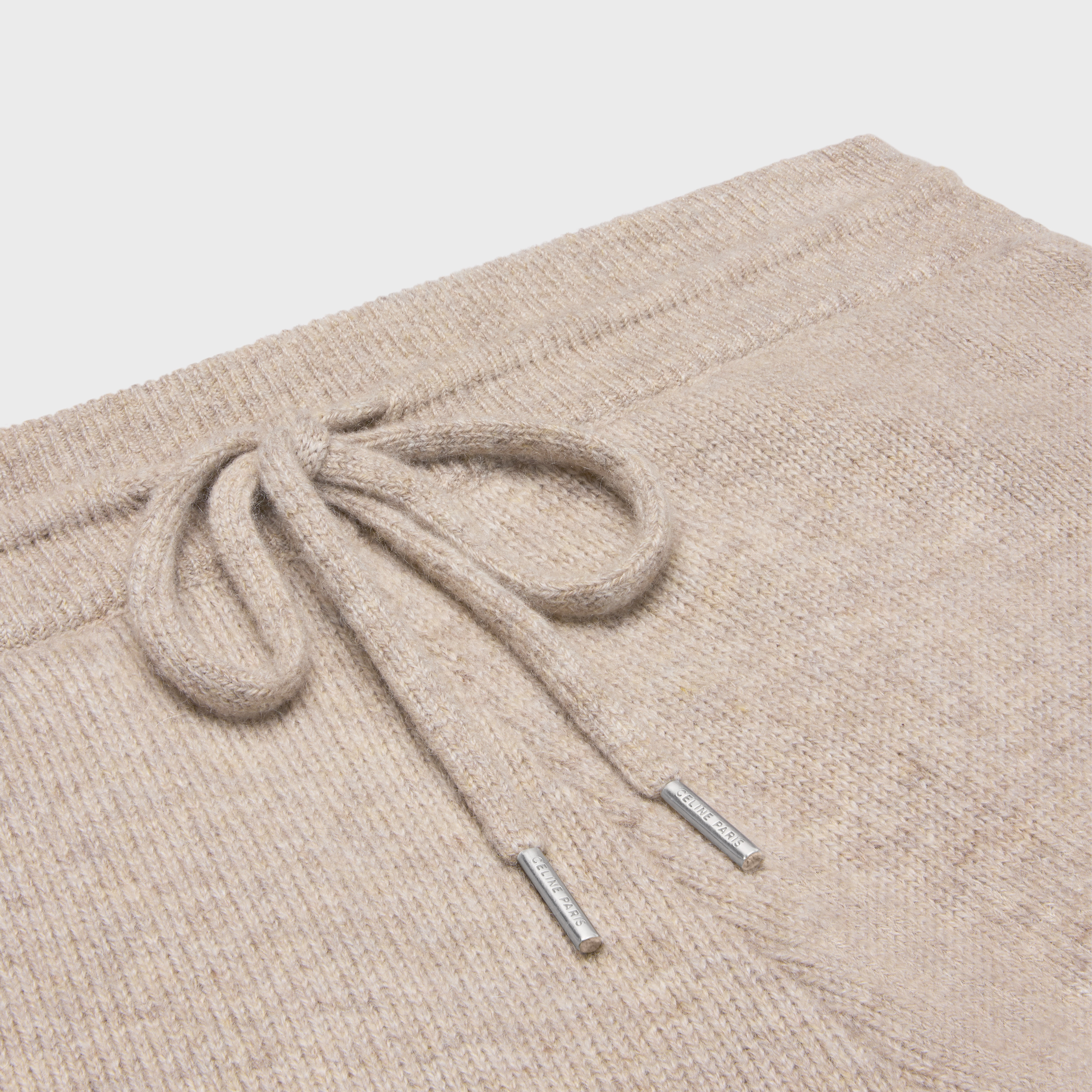 track pants in wool and cashmere - 3
