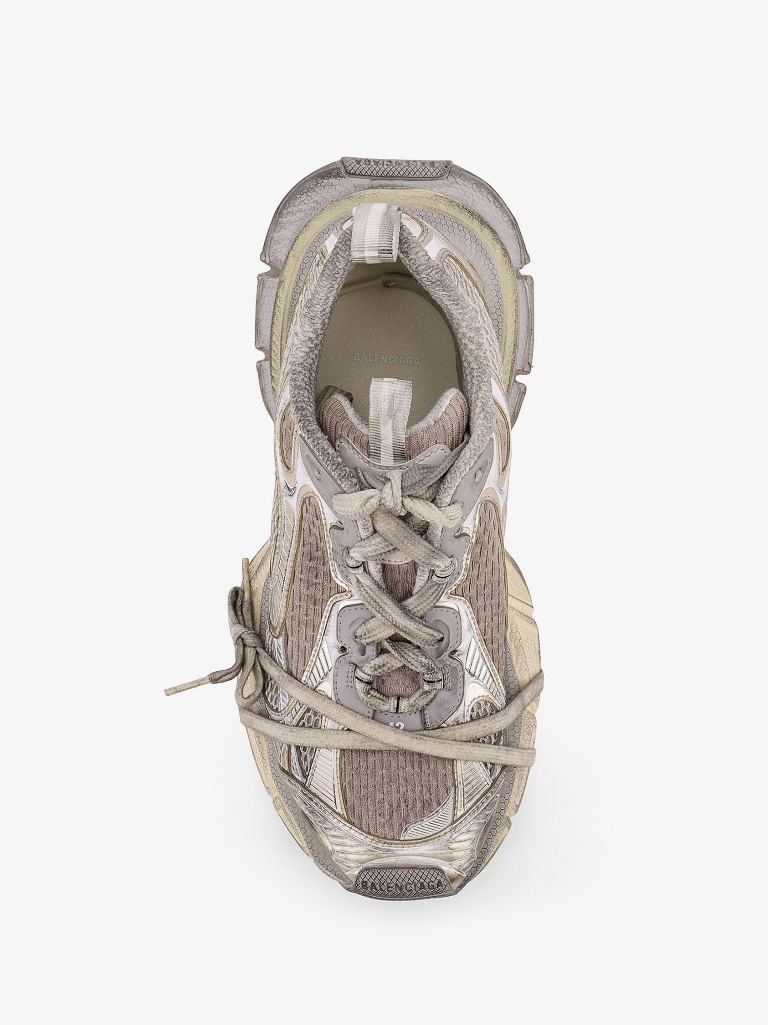 Balenciaga 3Xl Low-Top Mesh Sneakers - 5