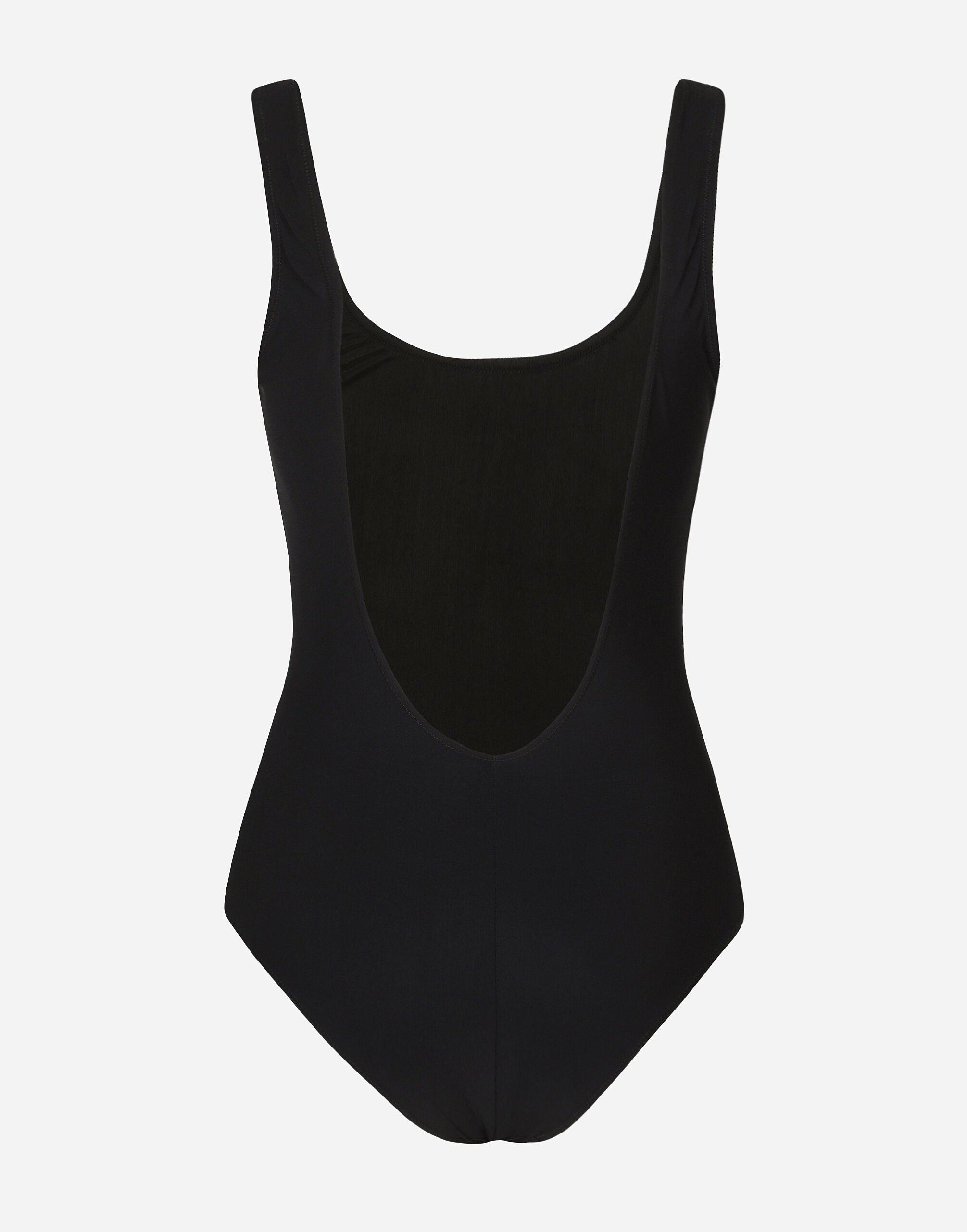 Racer-style one-piece swimsuit - 2