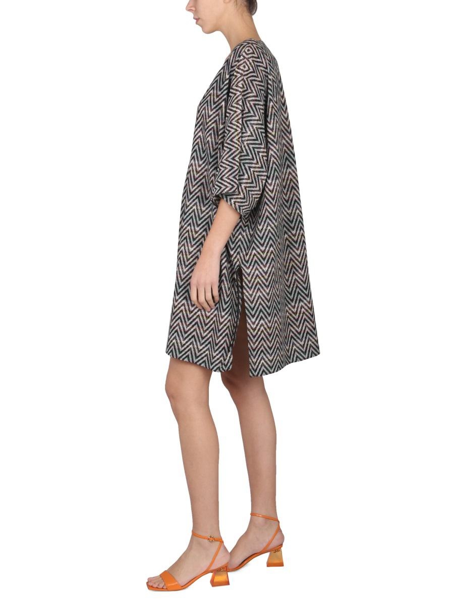 Missoni MISSONI V-NECK DRESS | baltini | REVERSIBLE
