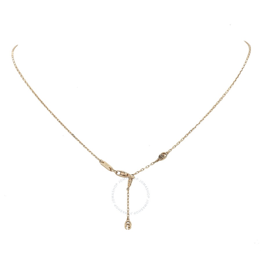 Gucci GG Running 18kt Rose Gold Necklace - 3