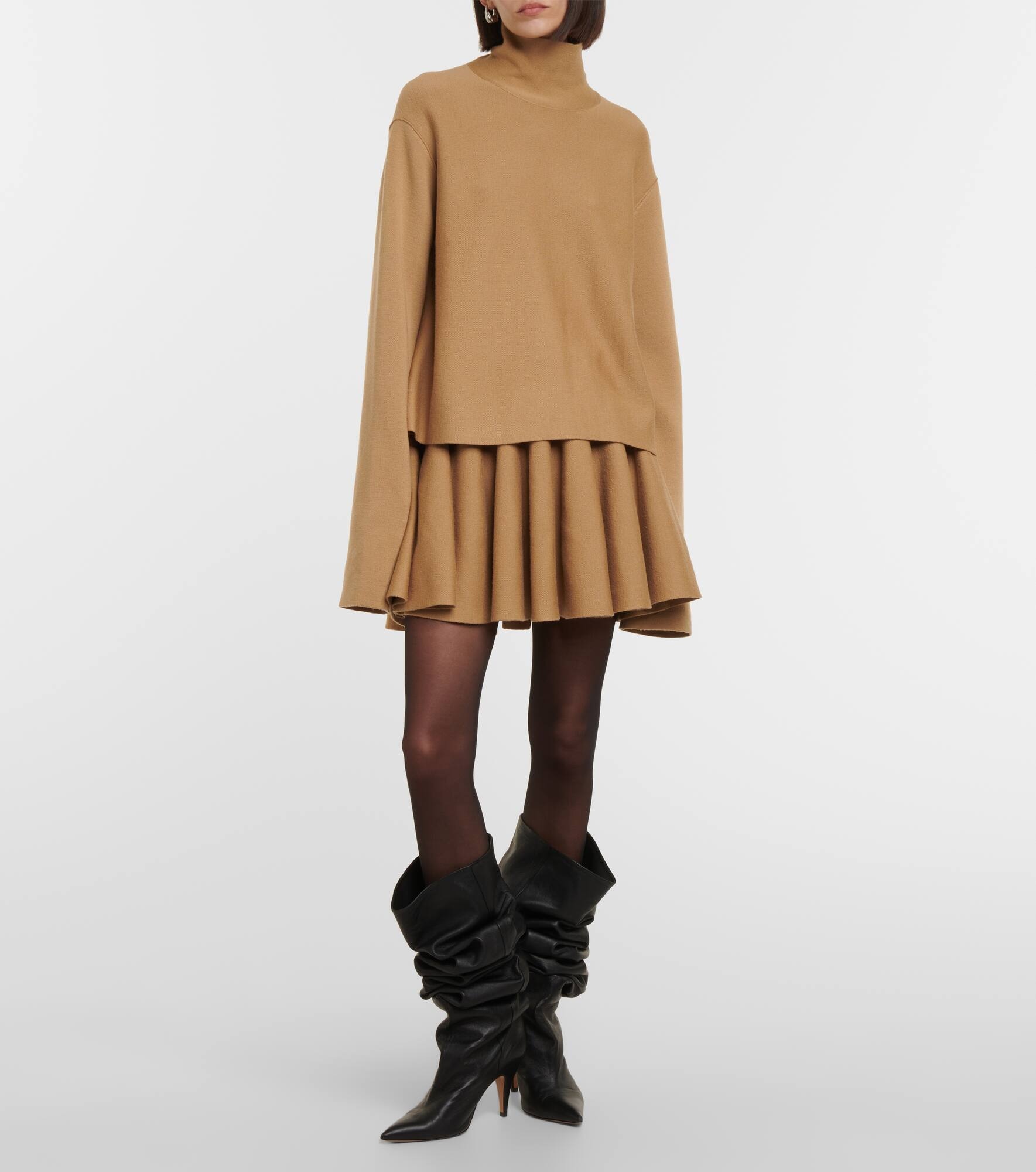Sree wool-blend turtleneck sweater - 6