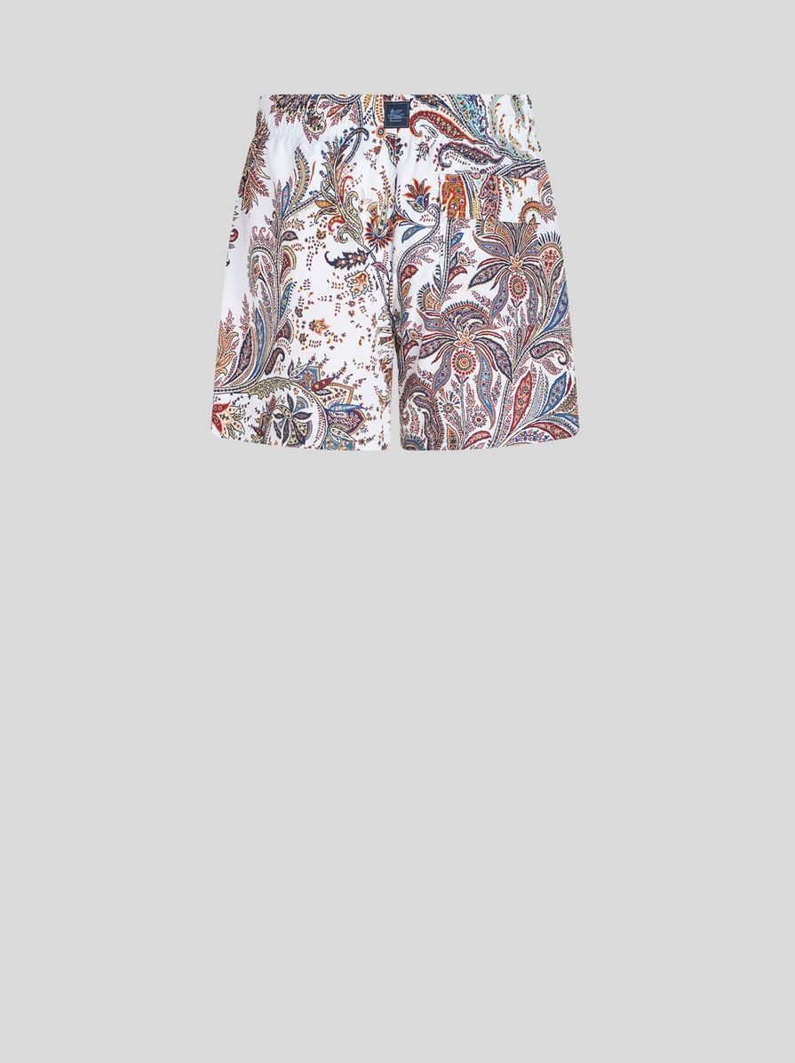 PAISLEY SWIM SHORTS - 5