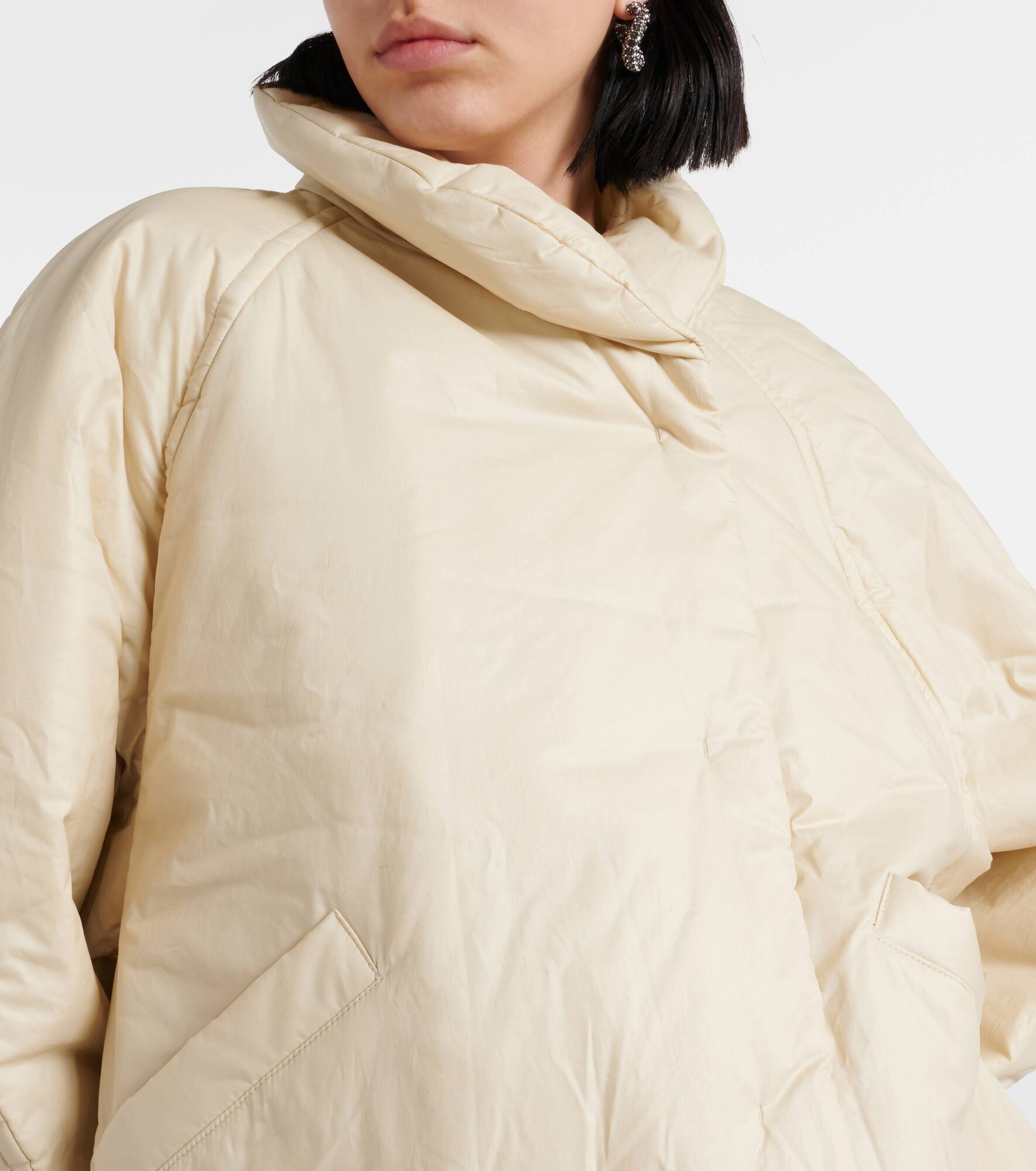 Dylany padded cotton-blend jacket - 4