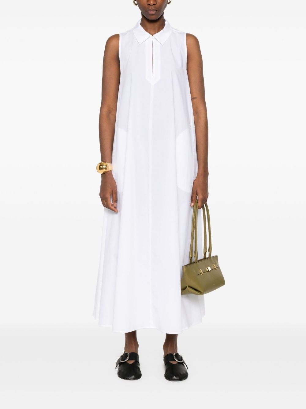 Cotton long dress - 3