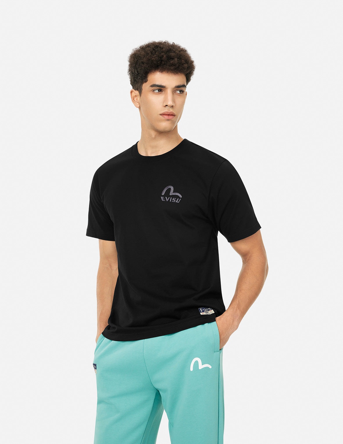 Seagull and Brand Logo Print Regular Fit T-shirt - 5
