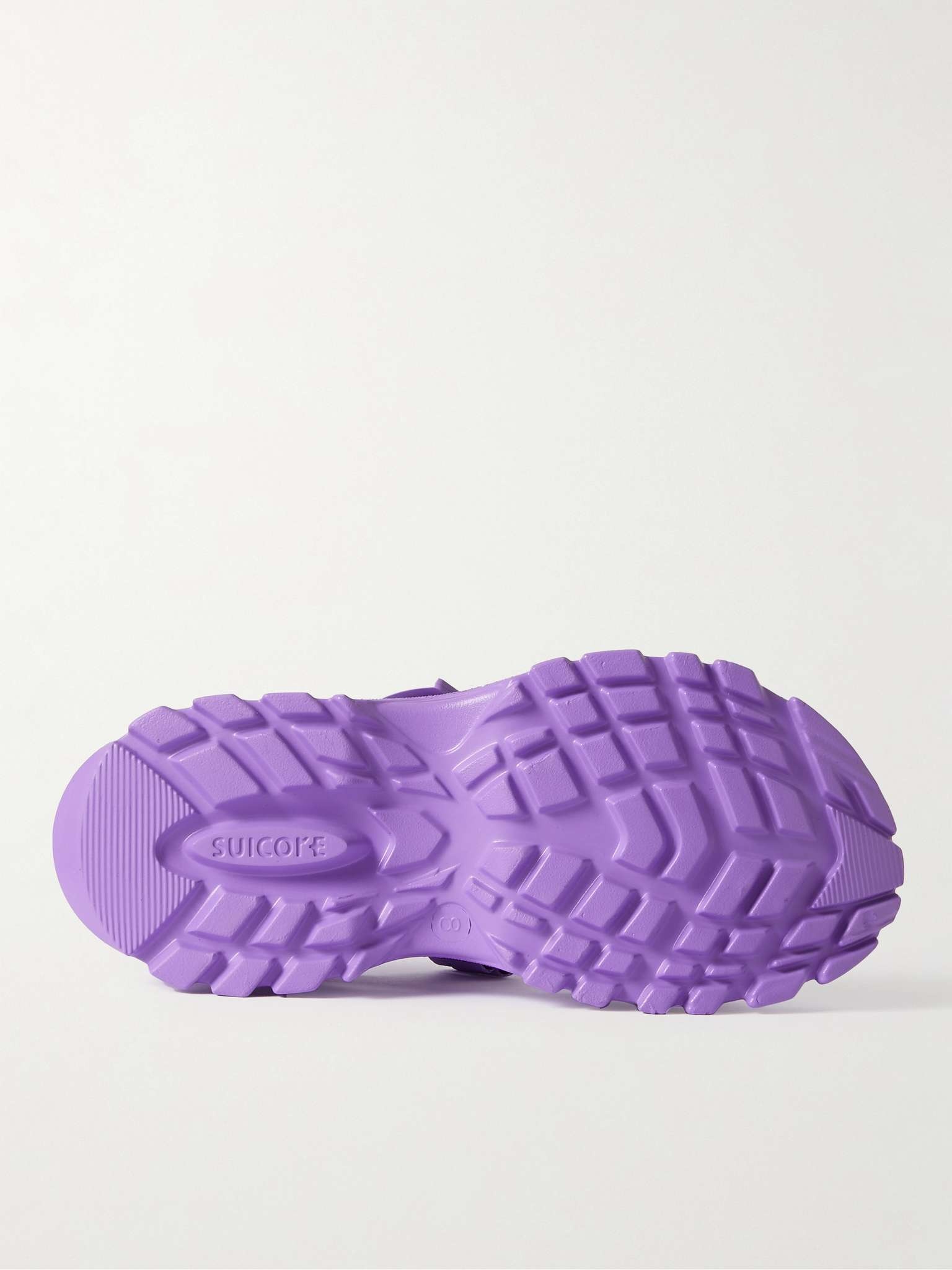 Mok Injection Webbing-Trimmed EVA Rubber Mules - 7