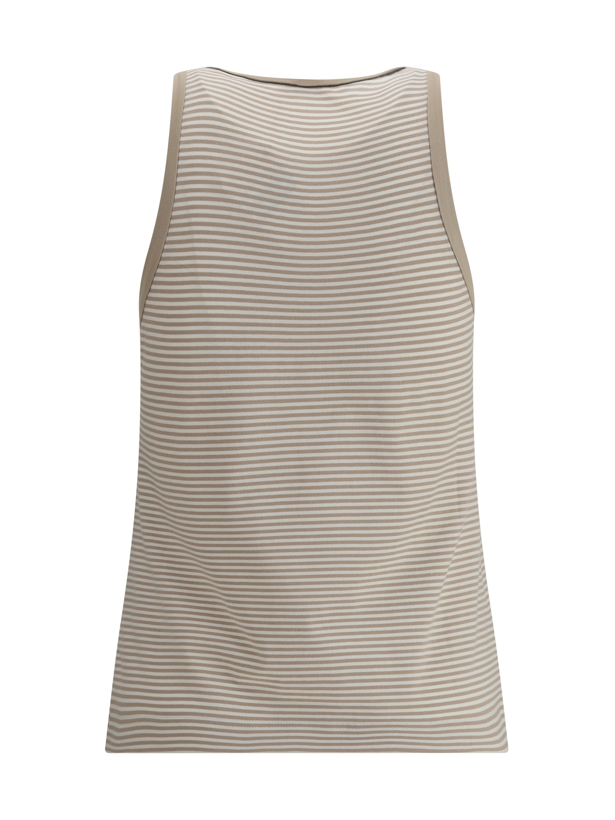 Brunello Cucinelli Women Striped Tank Top - 2