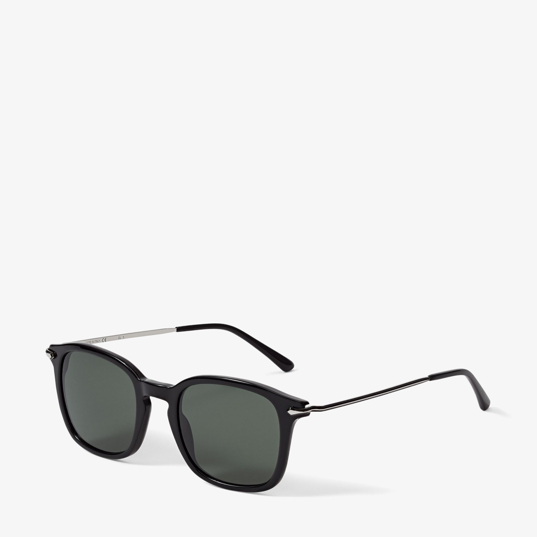 JP/S
Black Square-Frame Sunglasses - 3