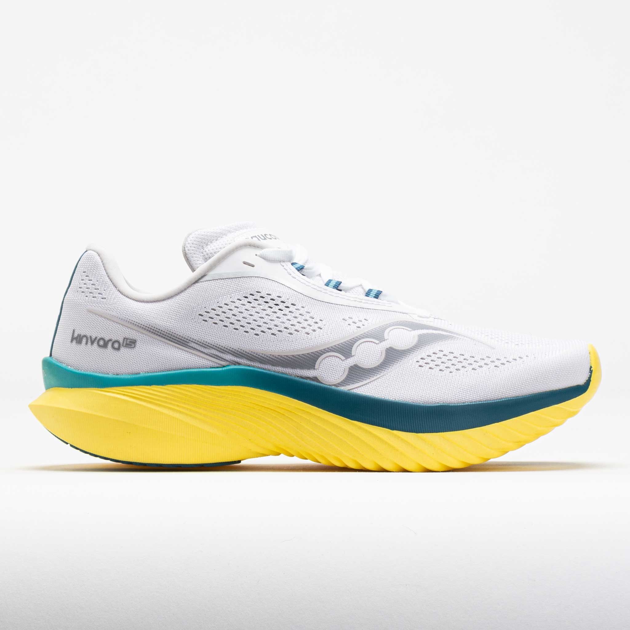Saucony Kinvara 15 Women's White/Finch - 1