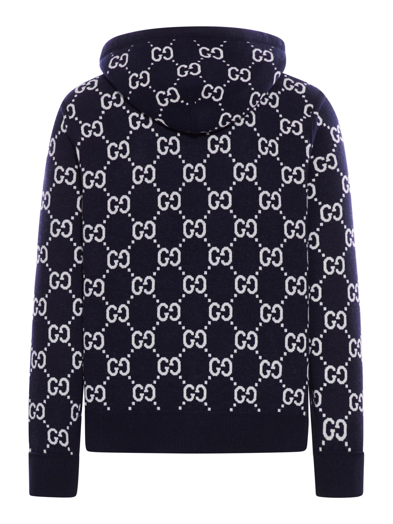 GUCCI REVERSIBLE WOOL FULL ZIP HOODIE | suitnegozi | REVERSIBLE