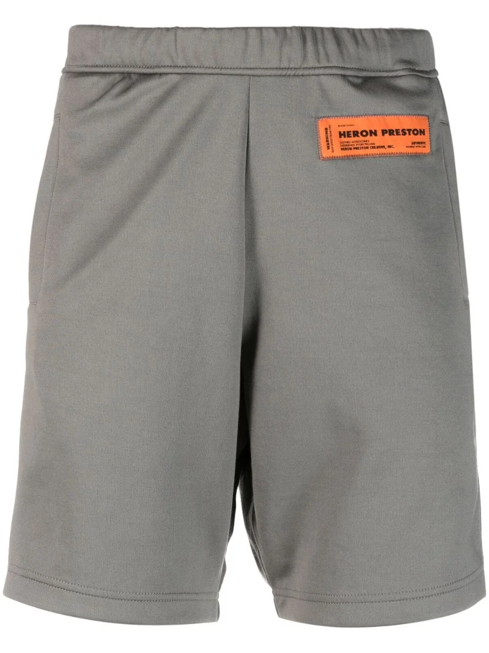 logo-patch track shorts - 1