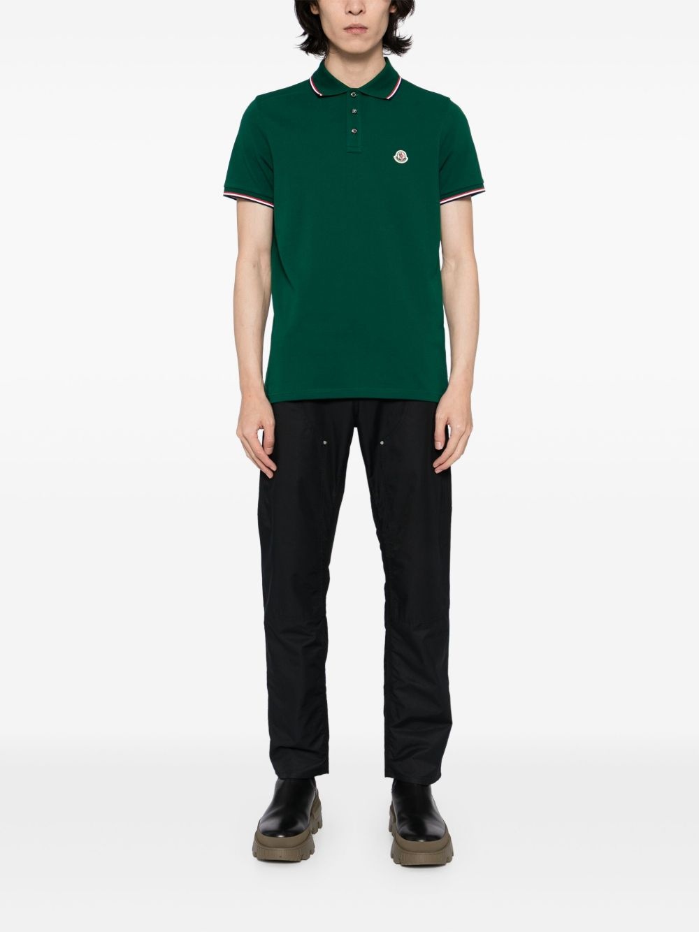 logo polo shirt - 2