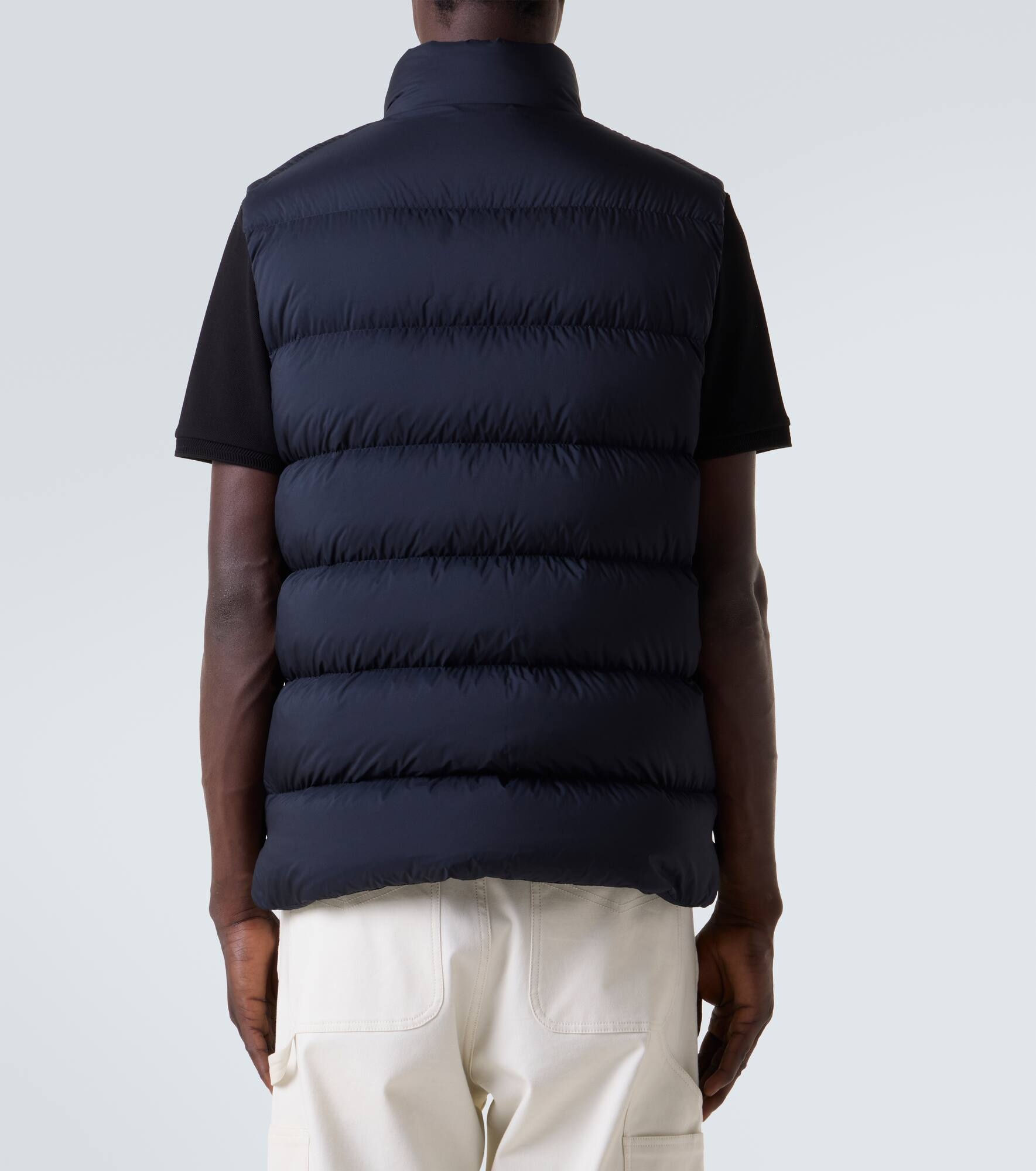 Logo down vest - 4