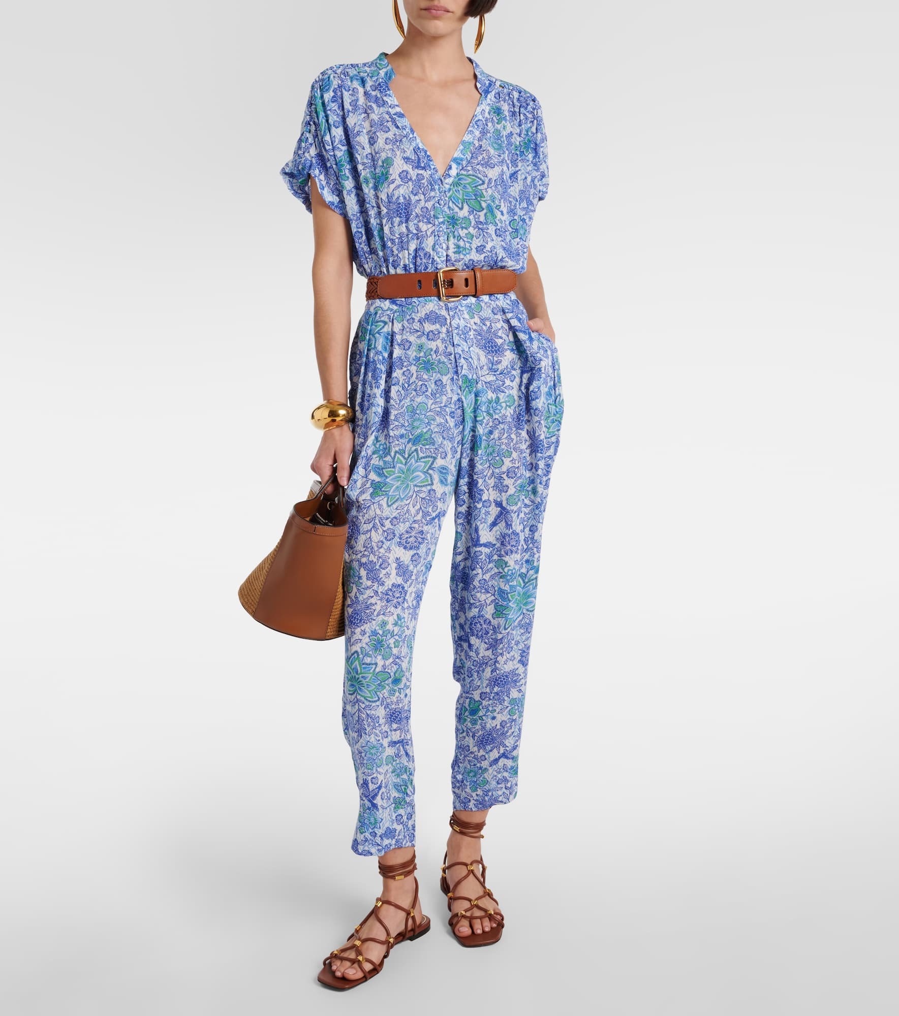 Printed jumpsuit - 2