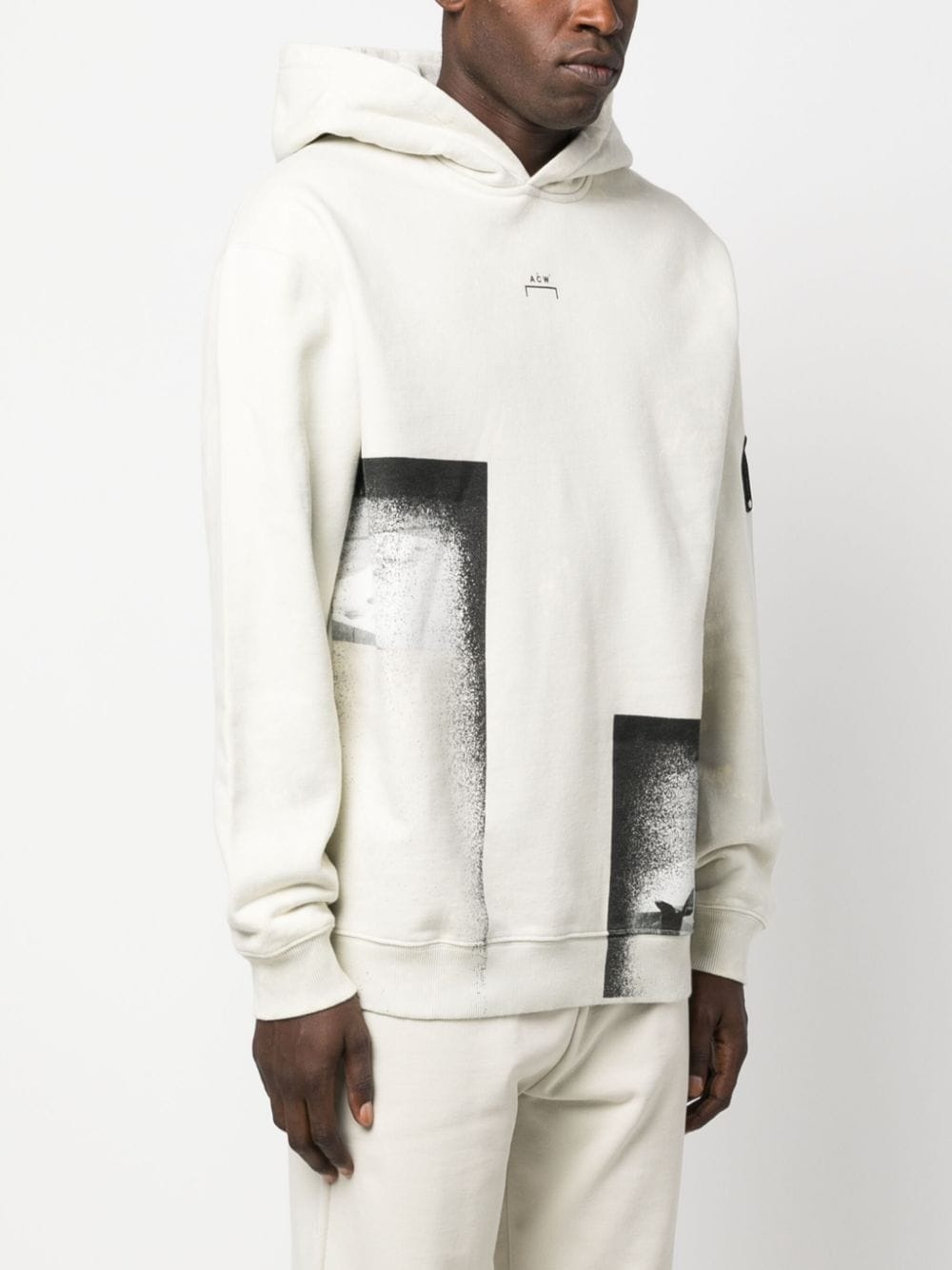Bouchards graphic-print cotton hoodie - 3