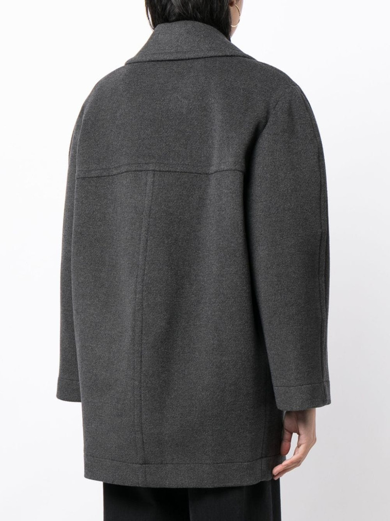 notched-lapels double-breasted coat 4