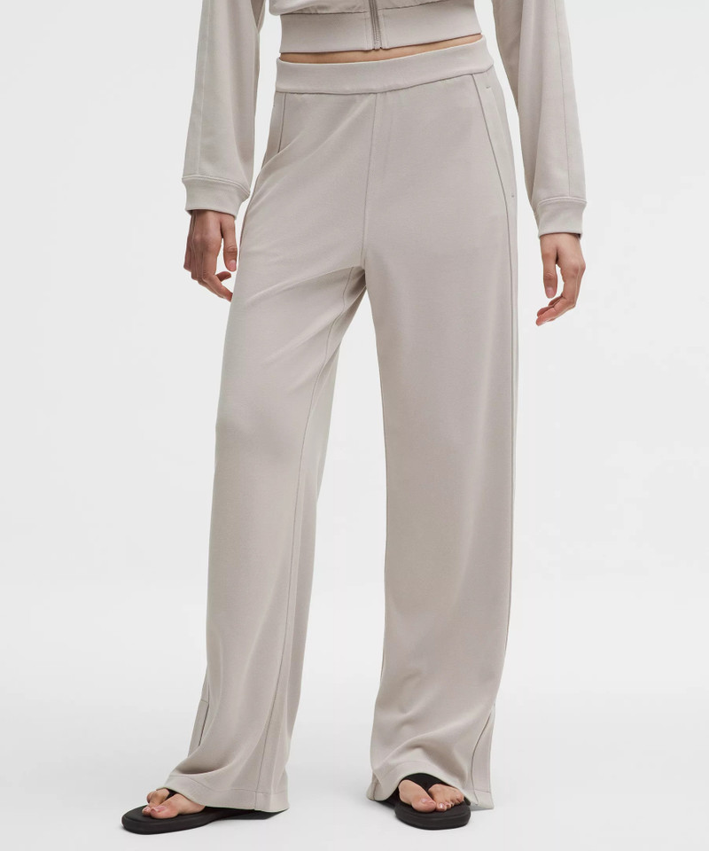 lululemon Softstreme High-Rise Wide-Leg Pique Pant *Regular outlook
