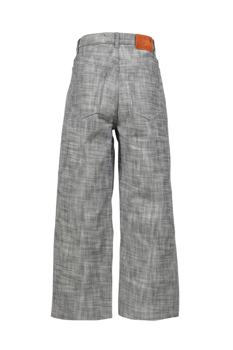 NO/FAITH STUDIOS HEAVY STRUCTURED RAW DENIM / GRY outlook