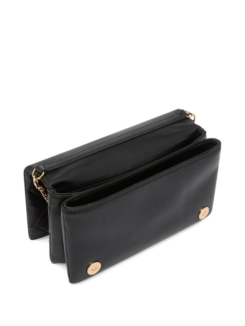 Moschino quilted frog shoulder bag outlook