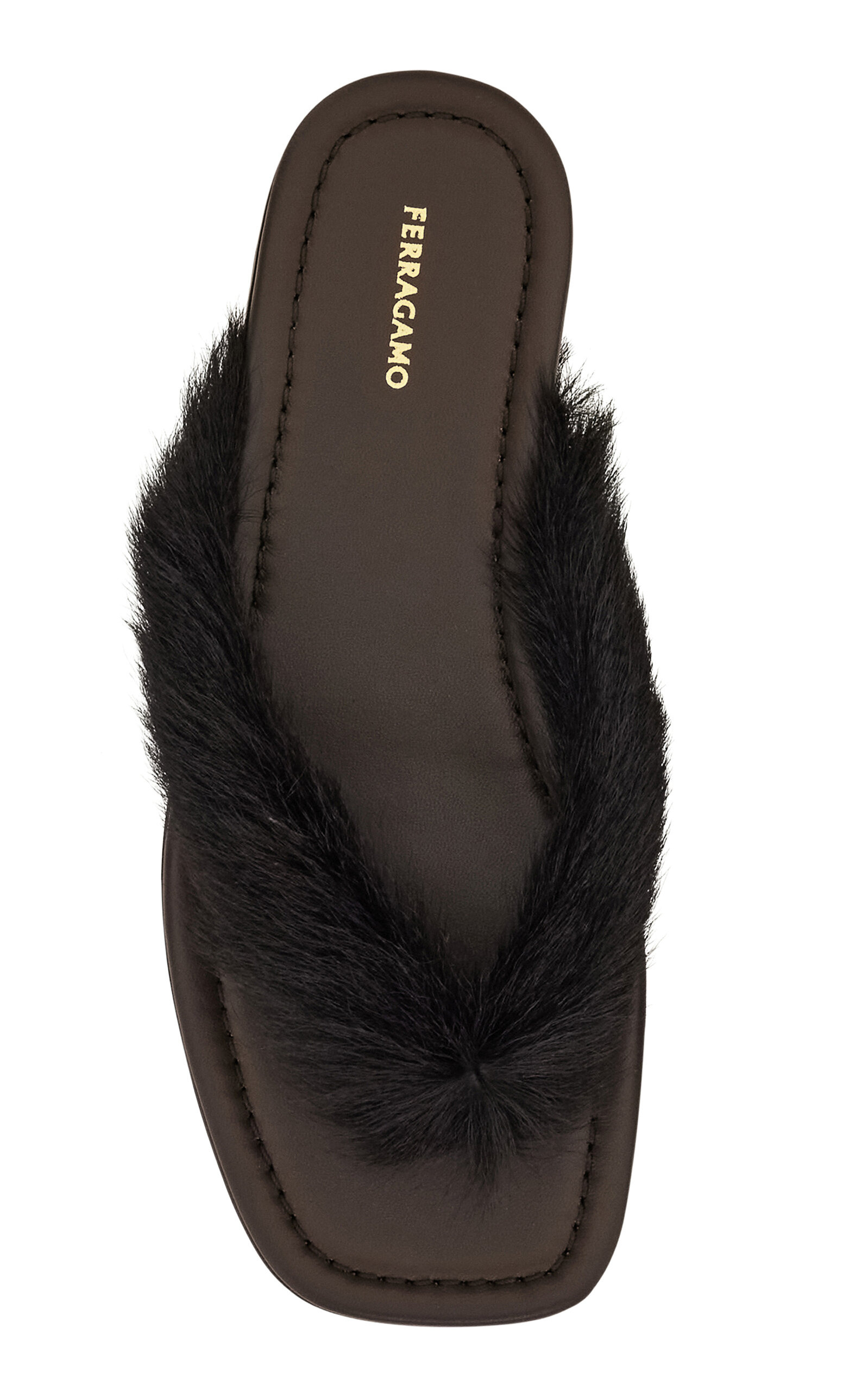 Loly Shearling Sandals brown - 3
