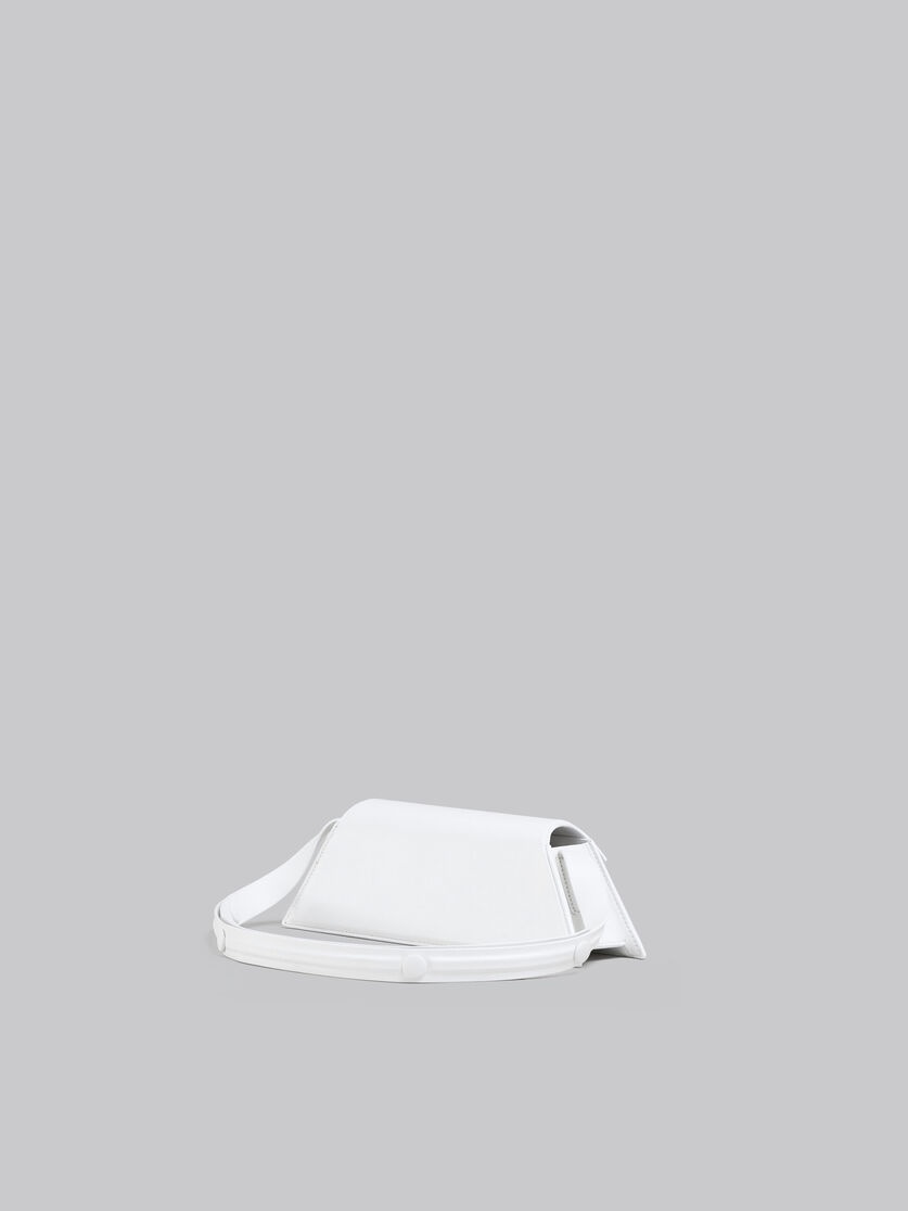 MINI TRUNKOISE BAG IN SMOOTH WHITE LEATHER - 3