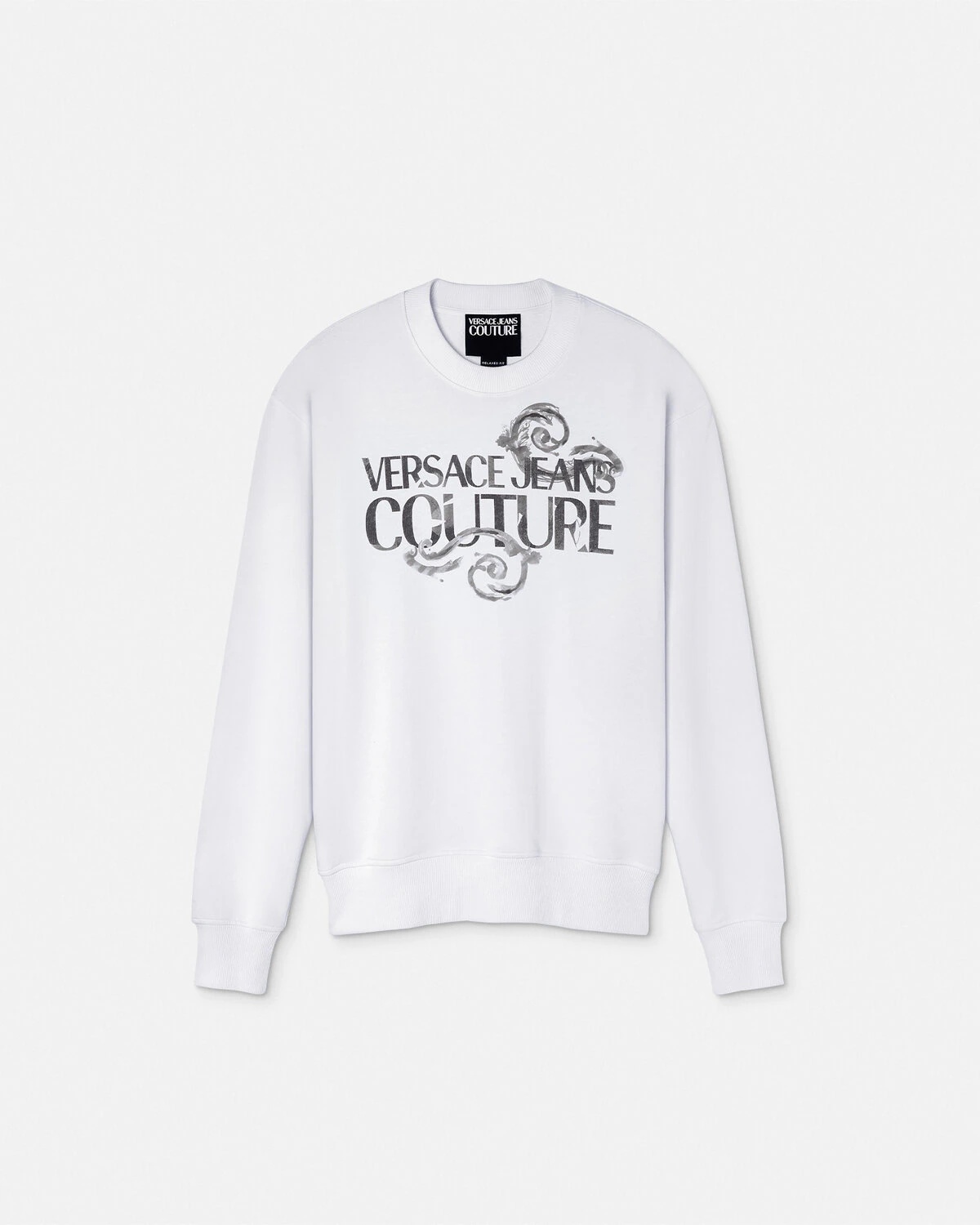 Watercolor Couture Logo Sweatshirt - 1