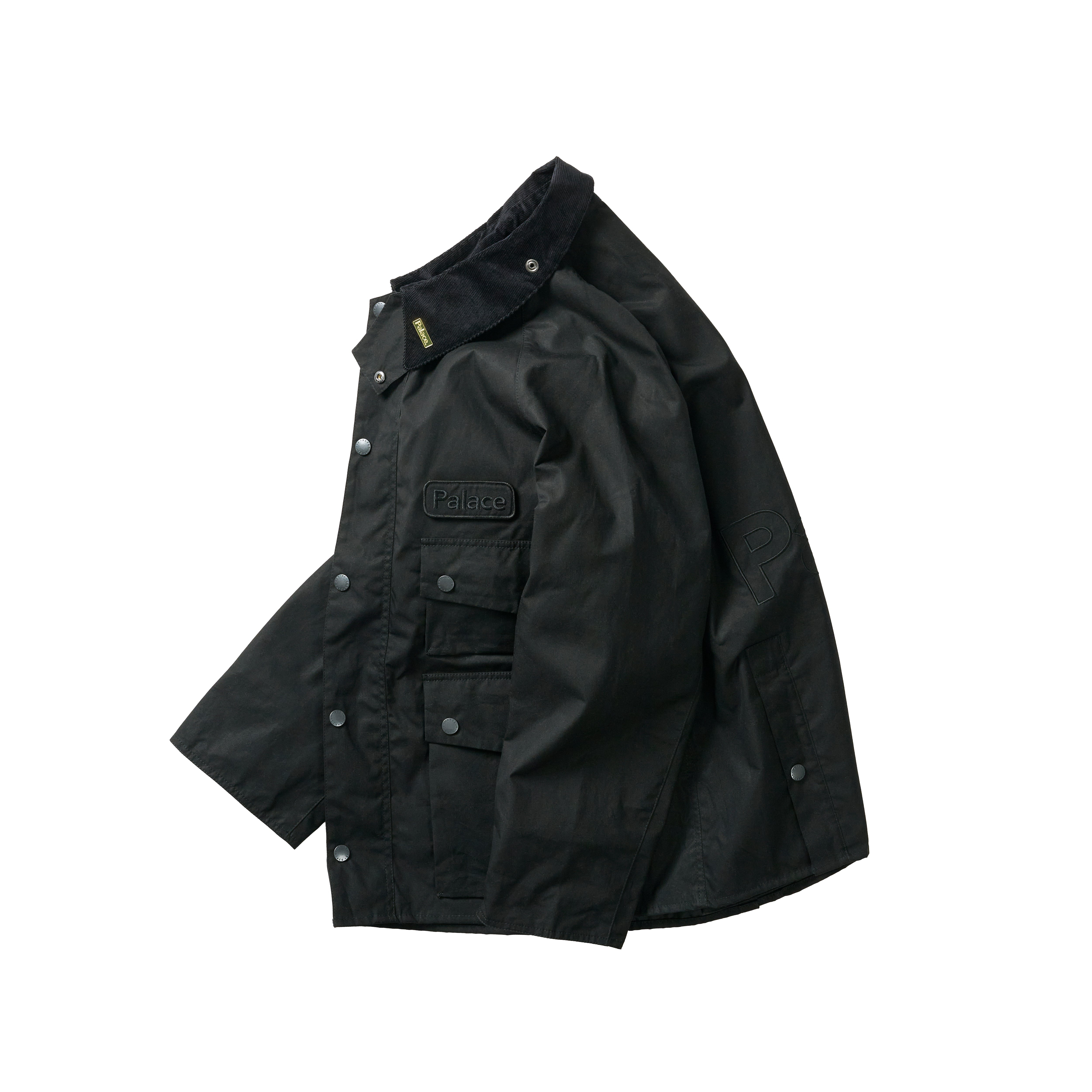 PALACE PALACE BARBOUR BEDALE CASUAL JACKET BLACK - 2r6n3aikfrh3