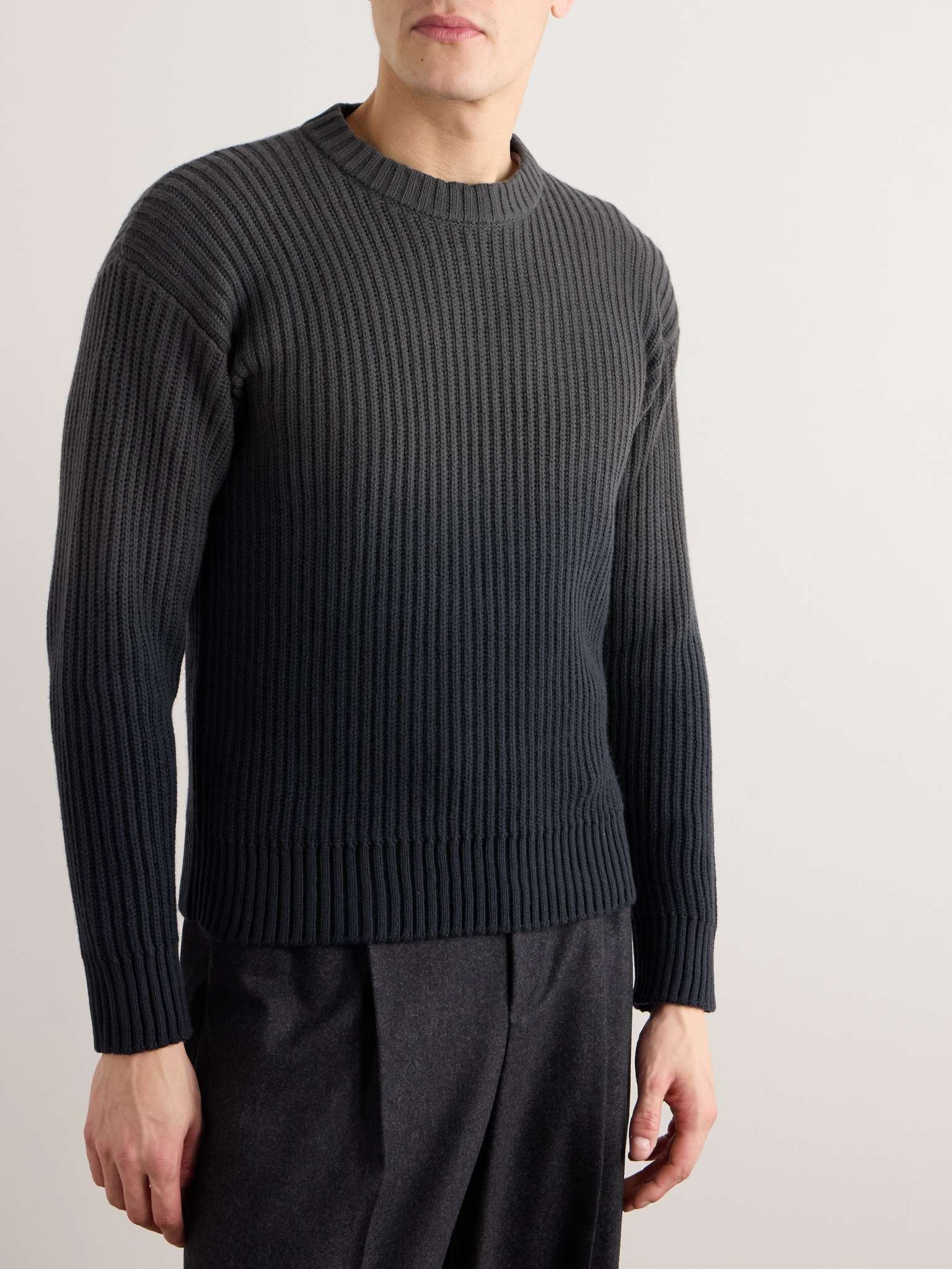 Yugen Dégradé Ribbed Cashmere Sweater - 3