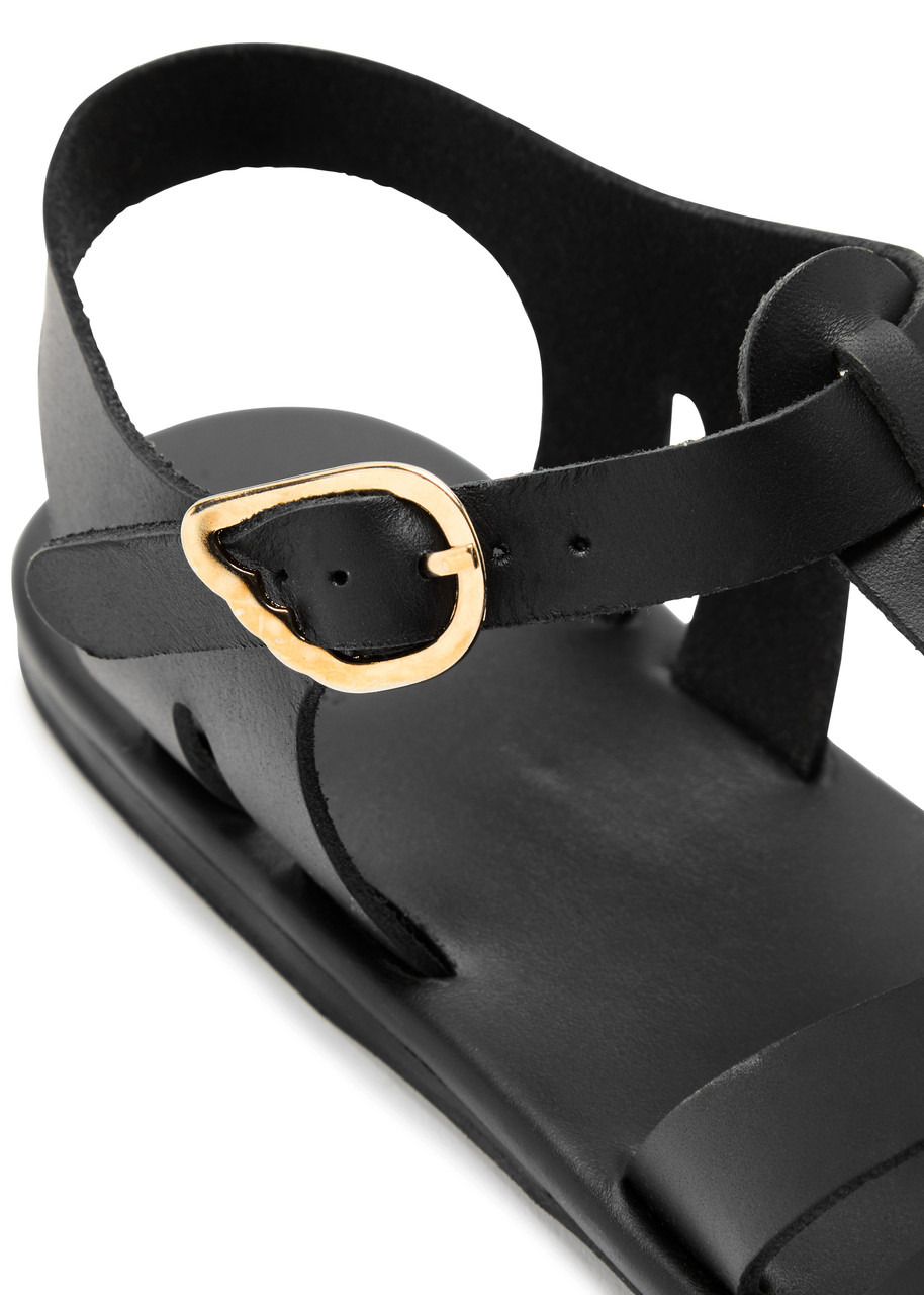 Ancient Greek Sandals Karina Woven Leather Sandals - 4