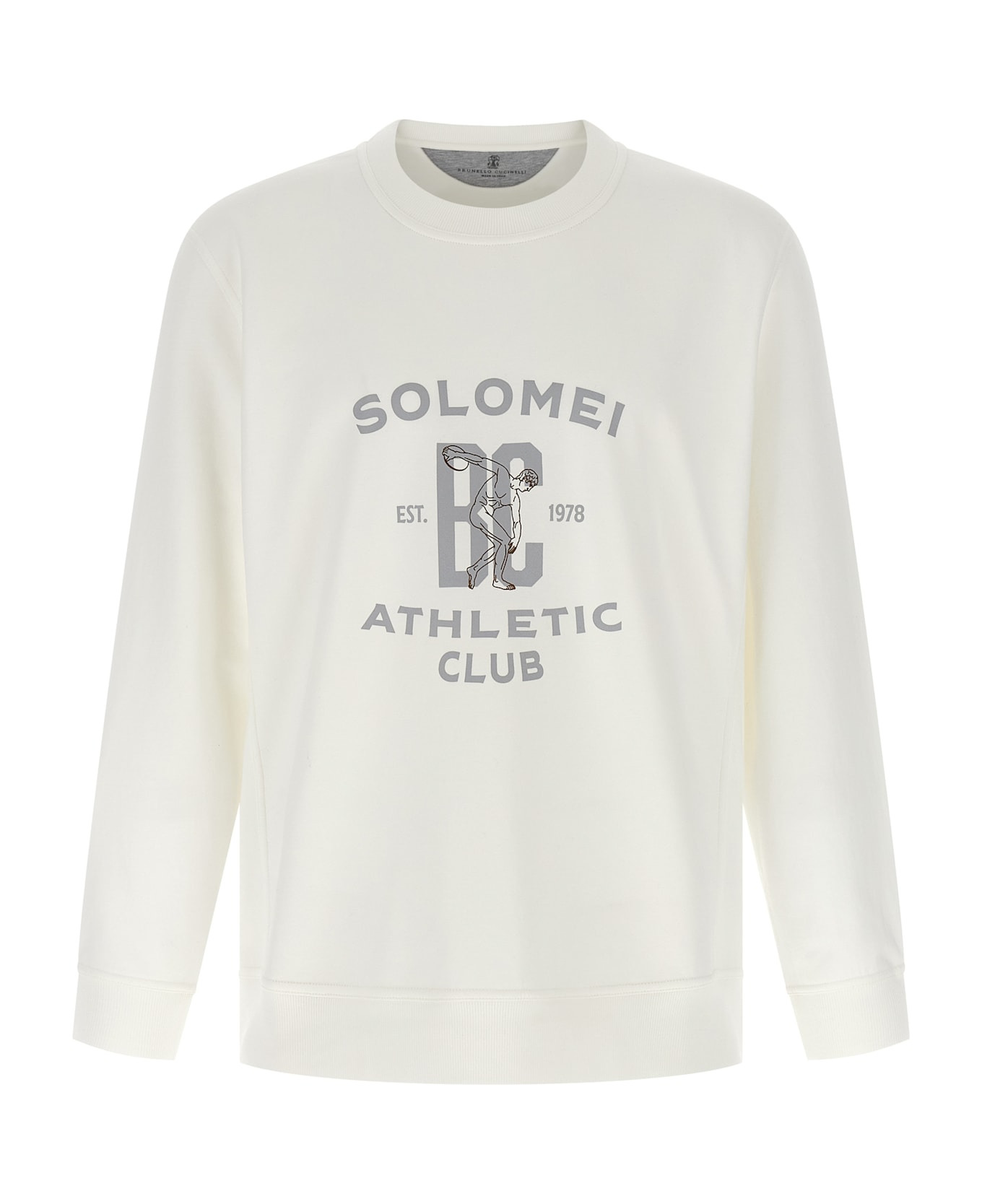 Techno Cotton Sweatshirt - 1