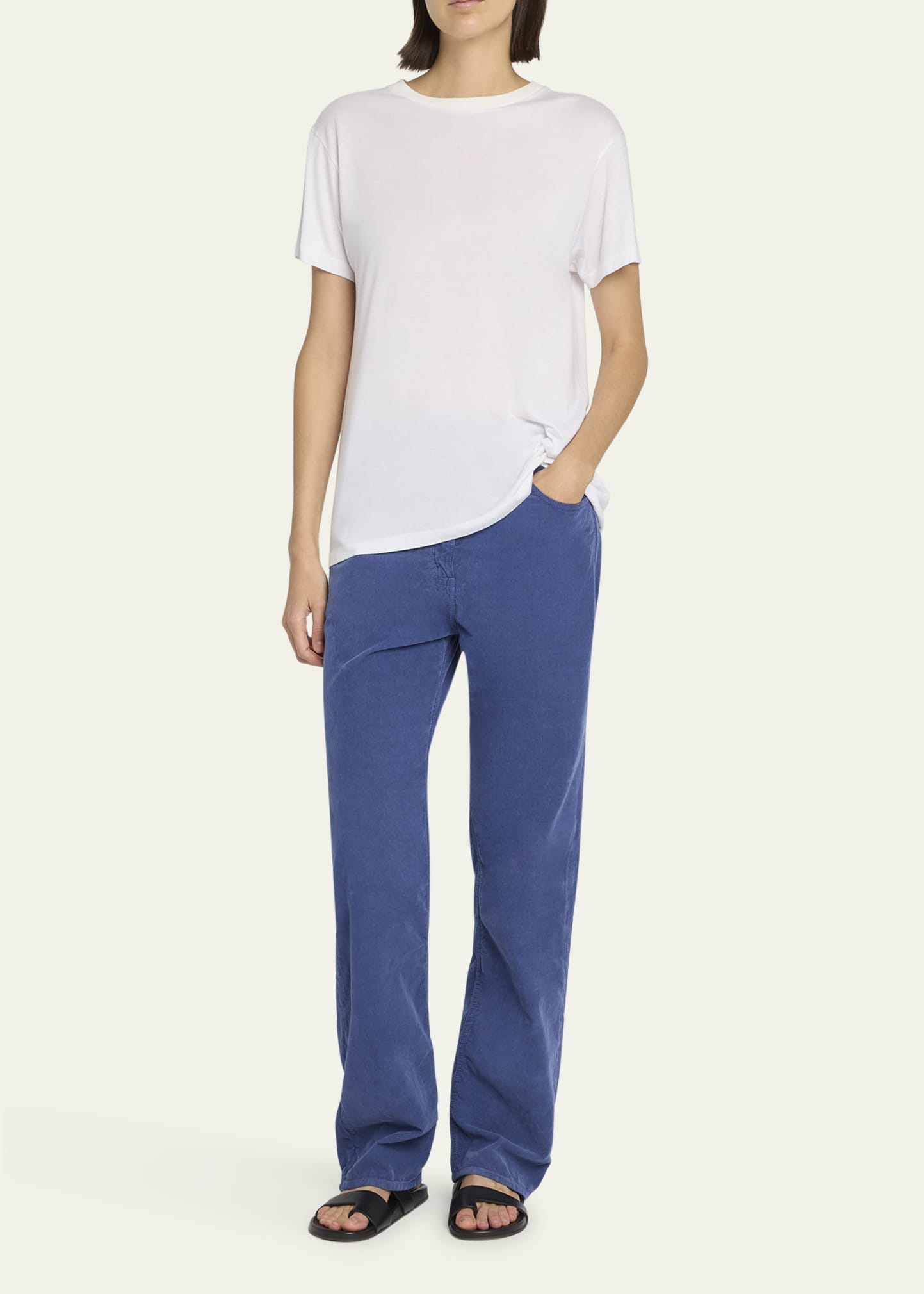 Tarley Corduroy Straight Leg Pants - 2
