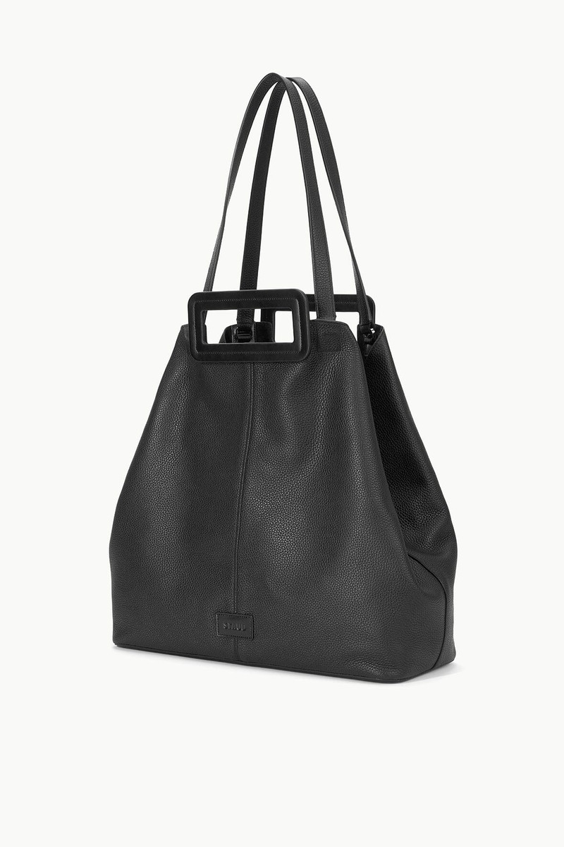 STAUD GRANDE TOTE BAG BLACK 3