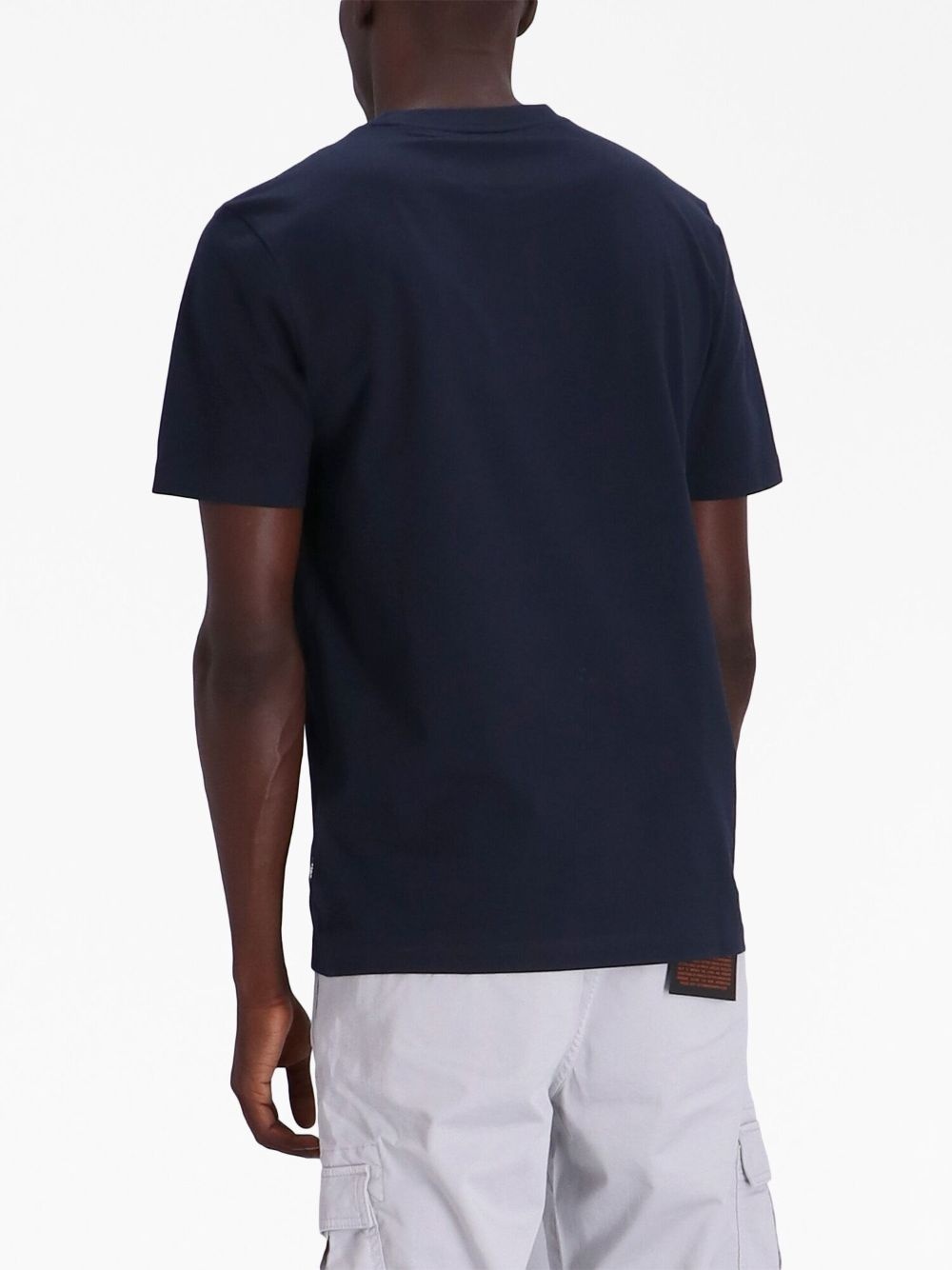 logo-print cotton T-shirt - 4