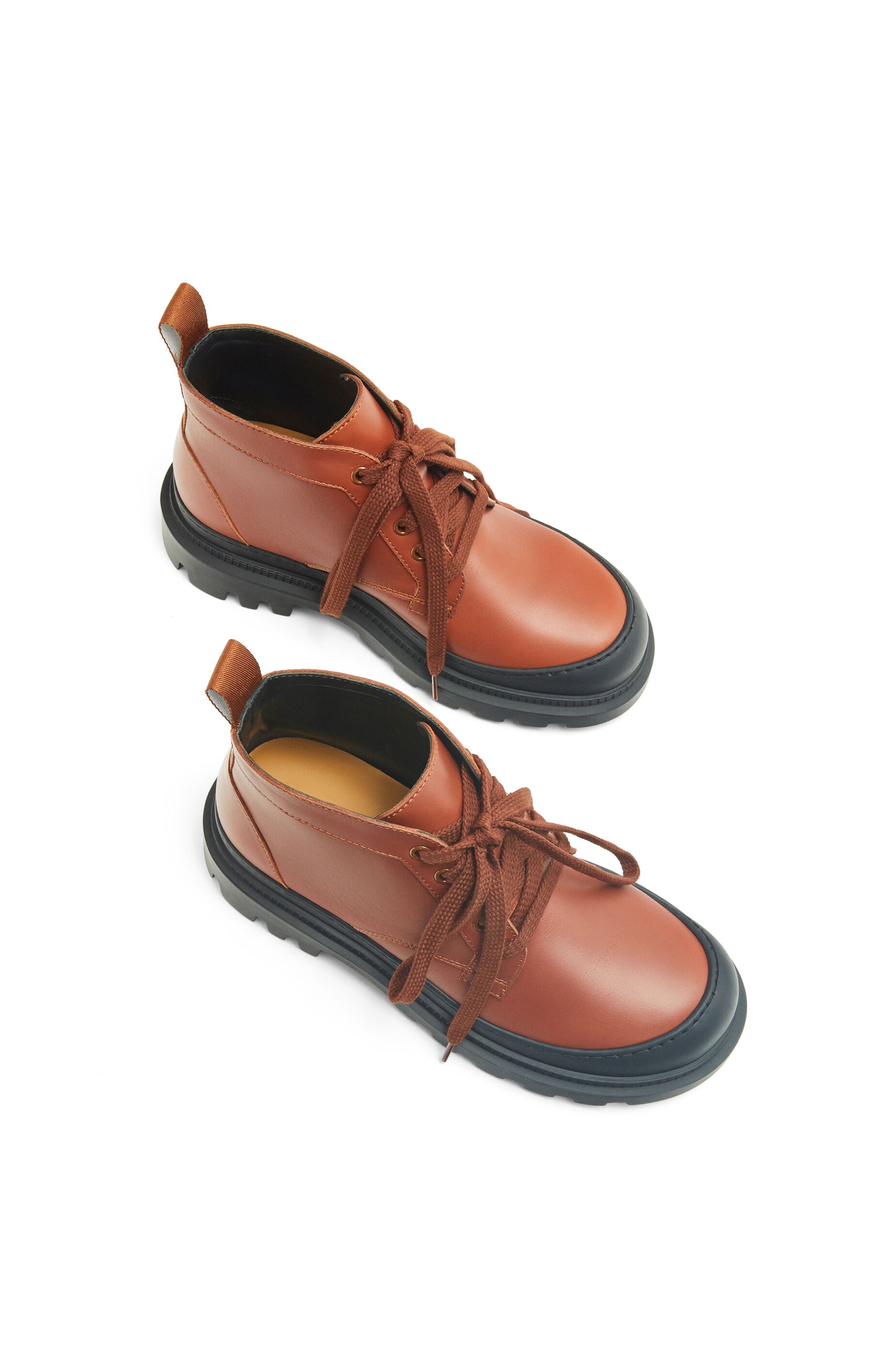 Mid combat boot in calfskin - 3