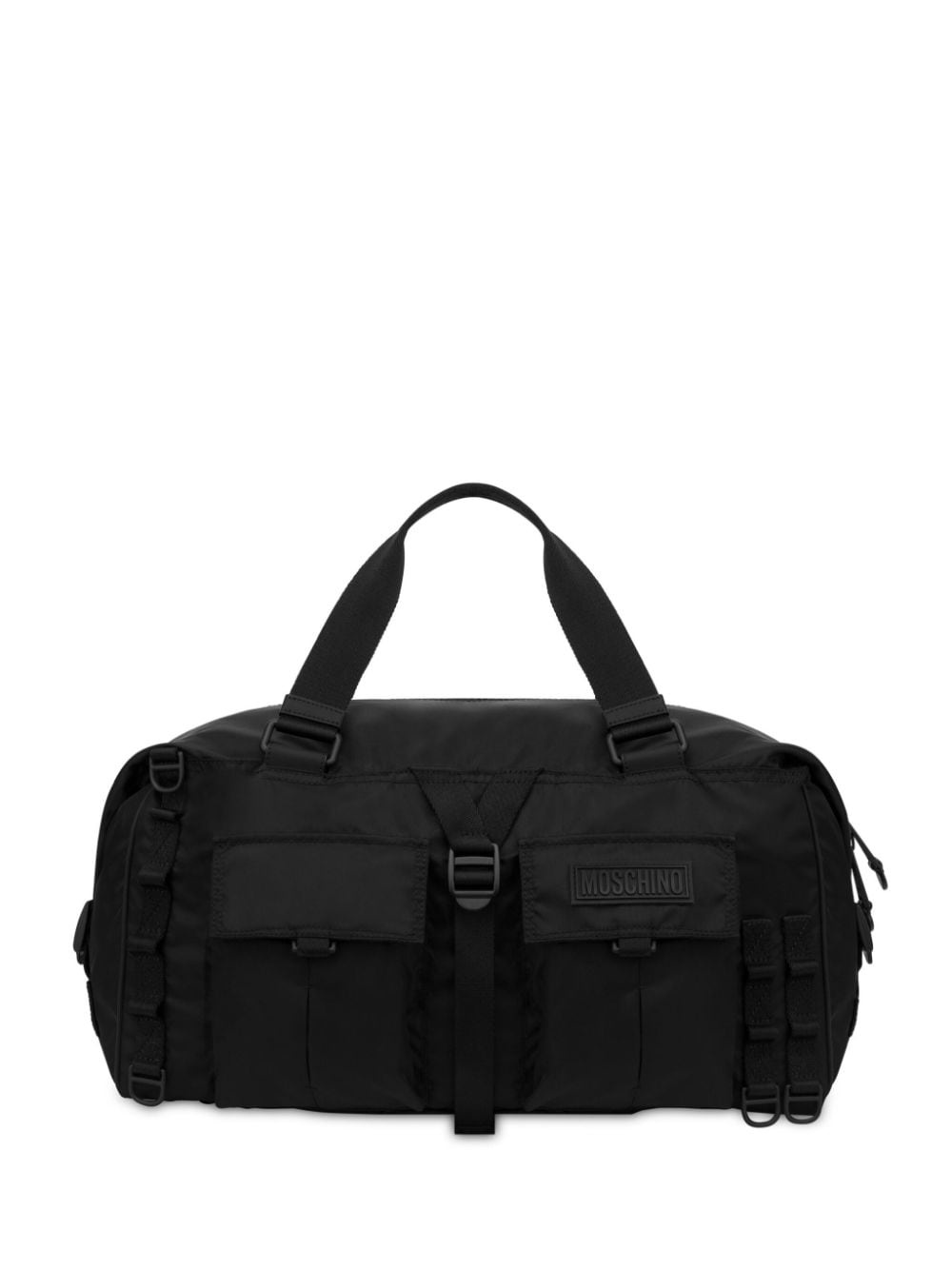 logo-patch duffle bag - 1