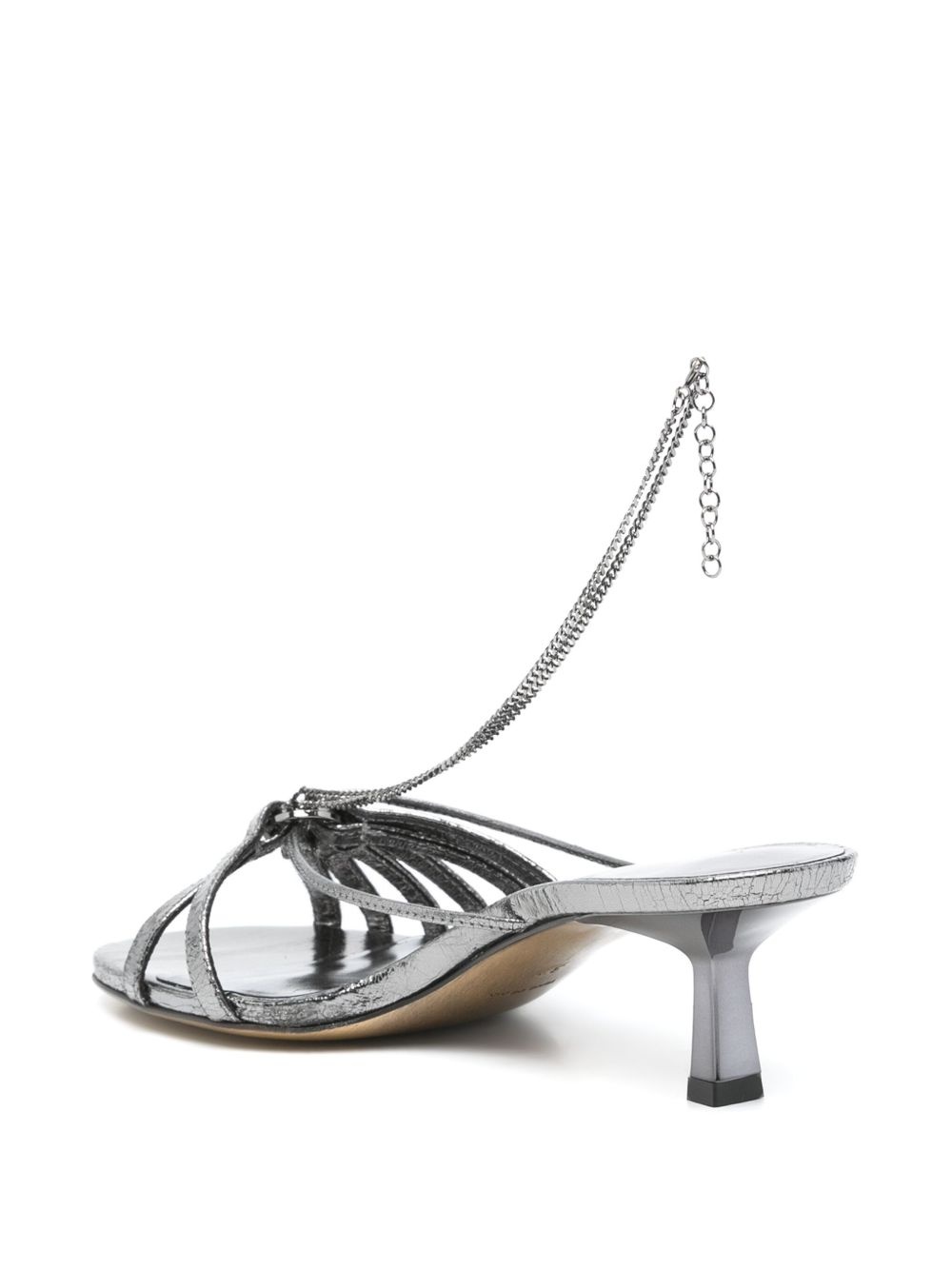 45mm leather sandals - 3