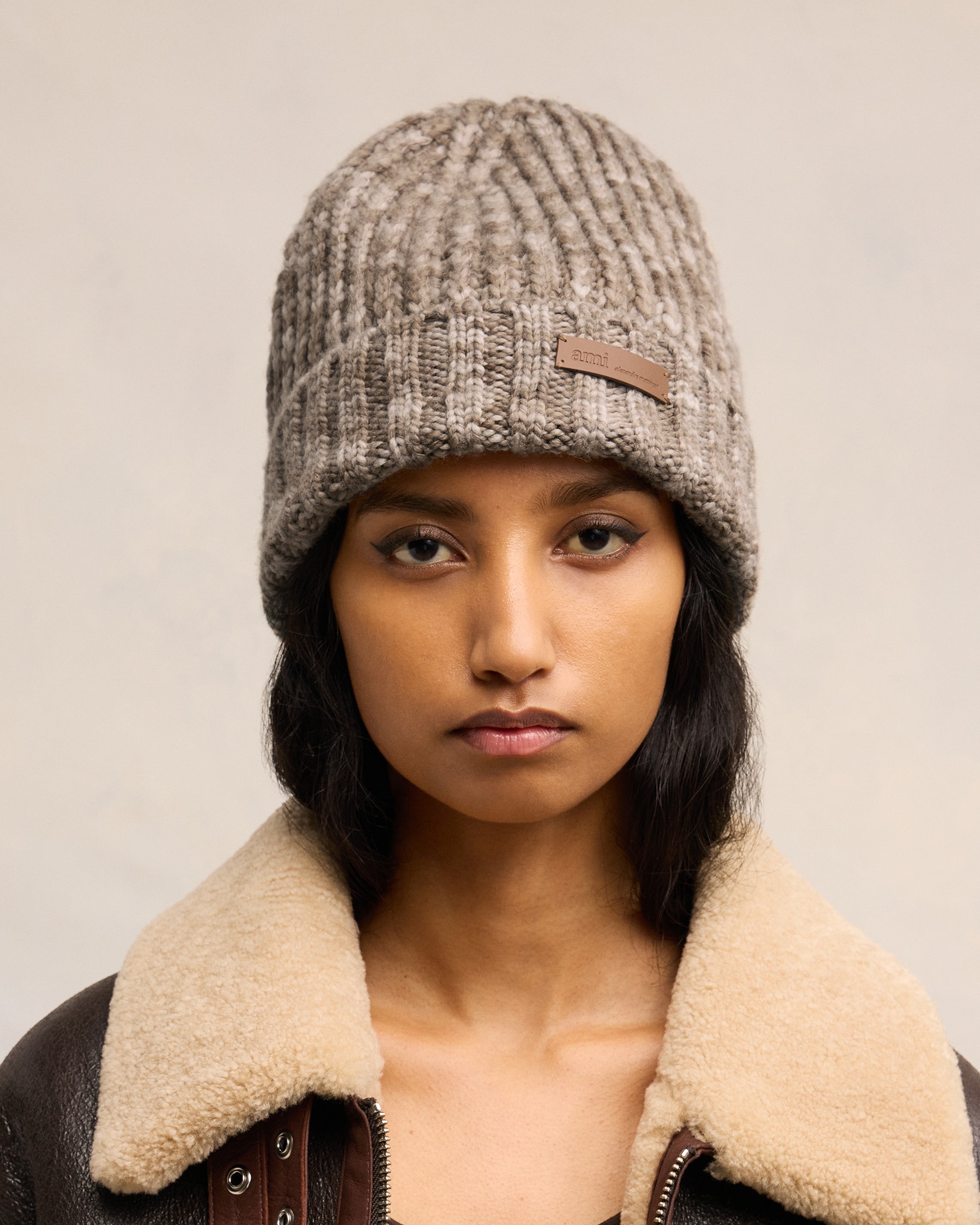 RIBBED BEANIE - 2