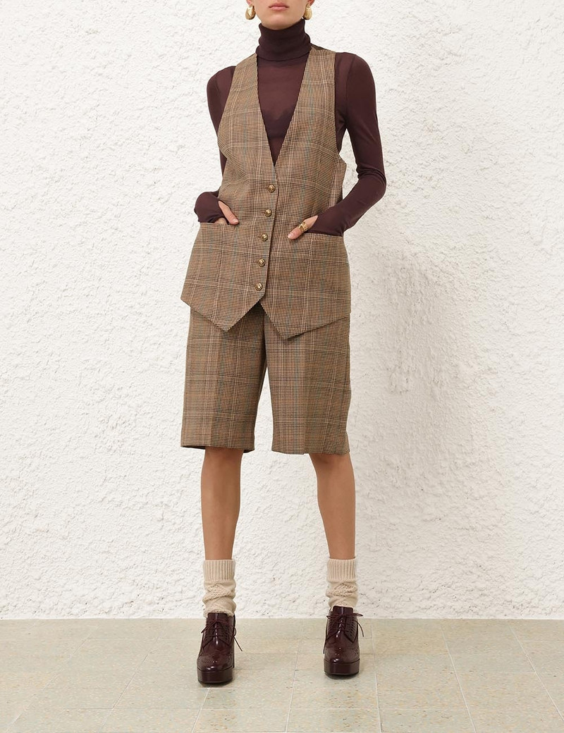 Zimmermann EDEN CHECKED SHORT outlook