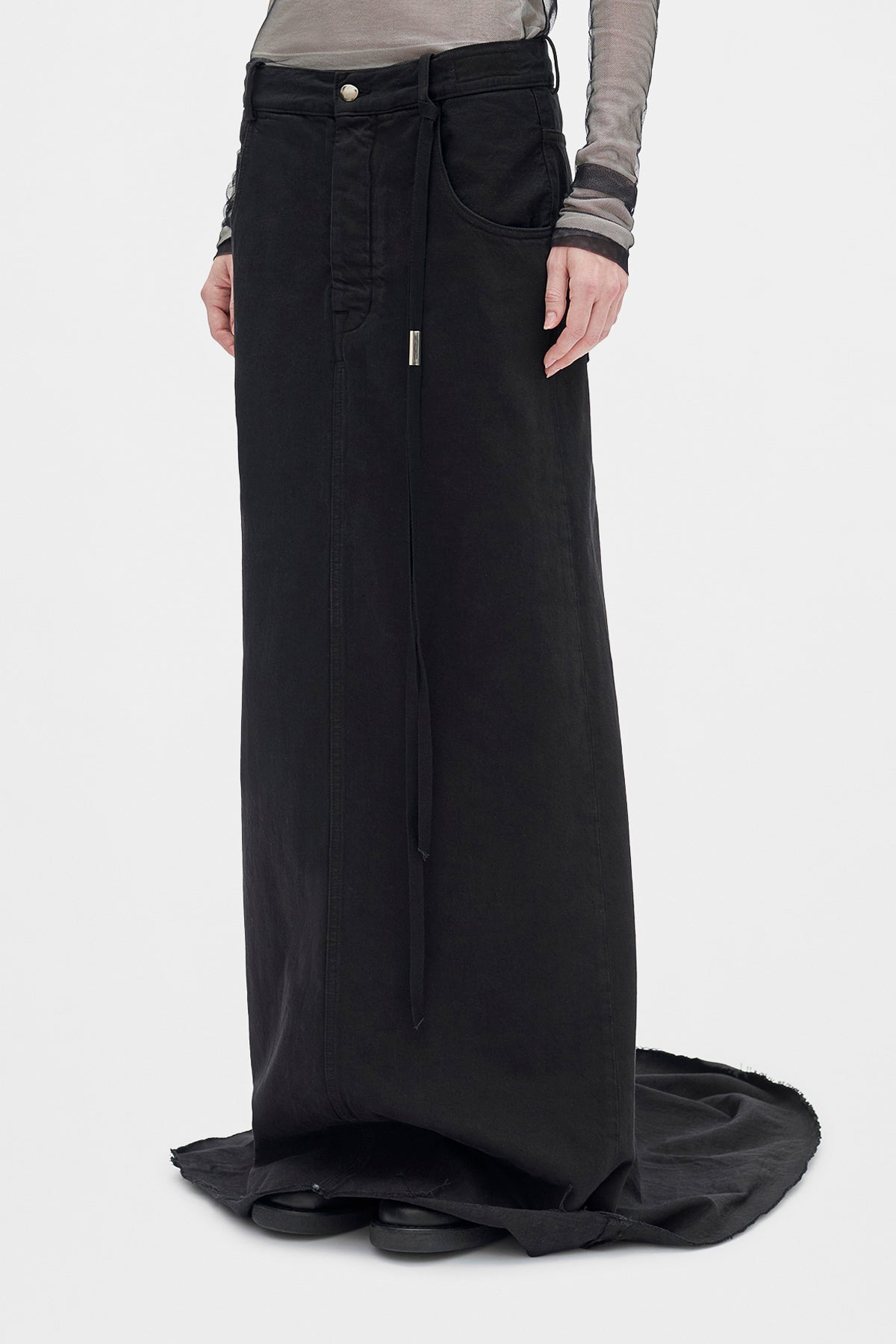 Goele 5 Pocket Denim Comfort Skirt - 2