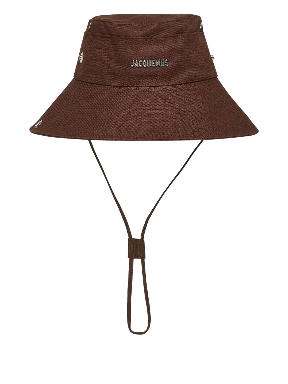 logo-lettering bucket hat - 2