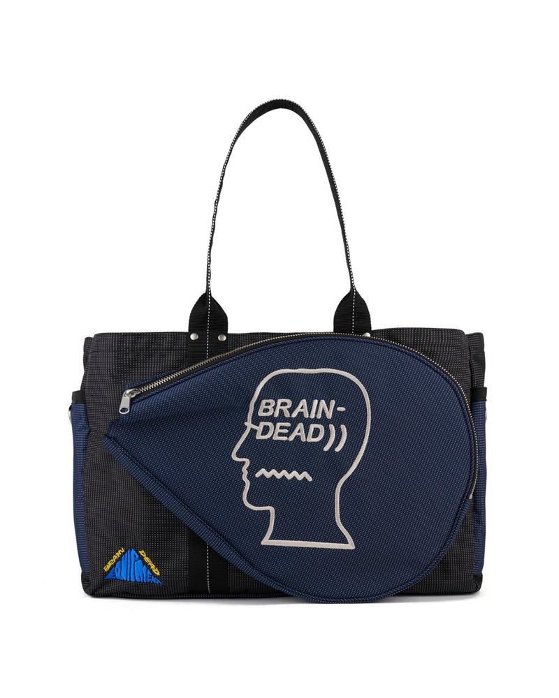 Brain Dead Equipment Logo Head Tennis Tote - Black 1
